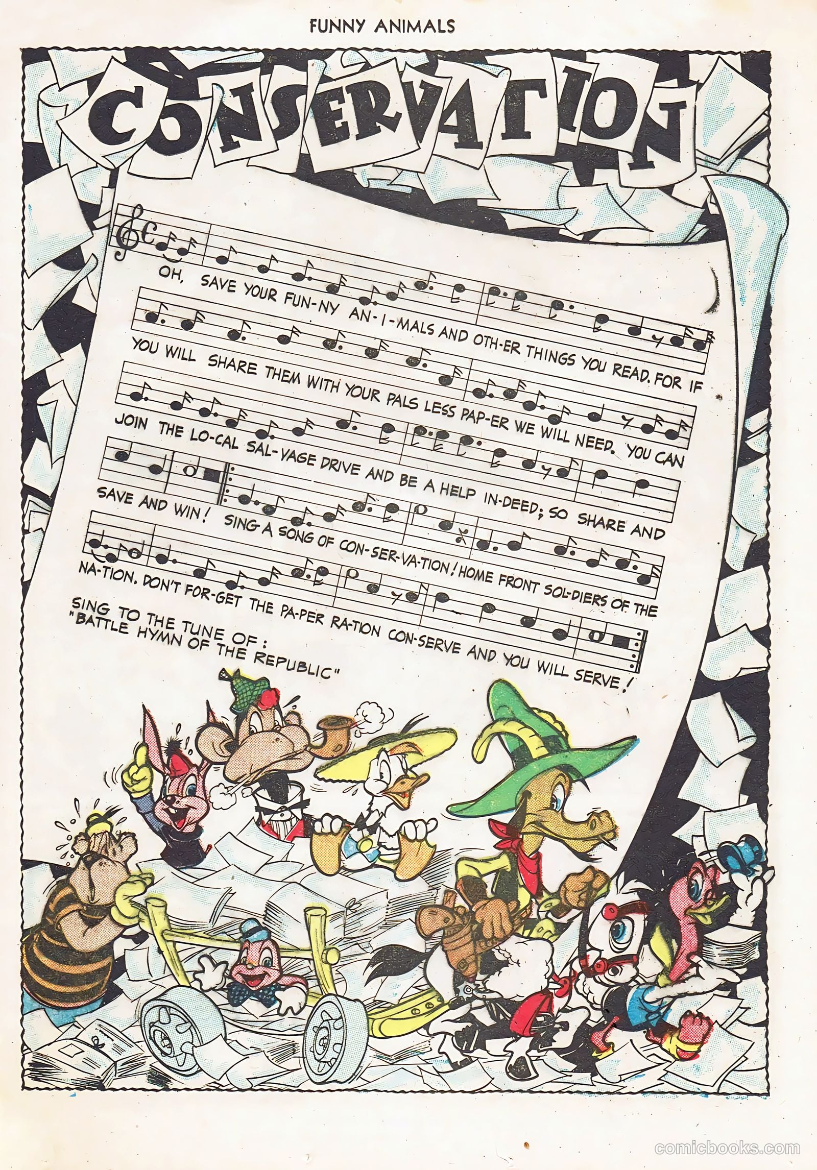 Fawcett's Funny Animals #19 (1944) — page 17 of 44