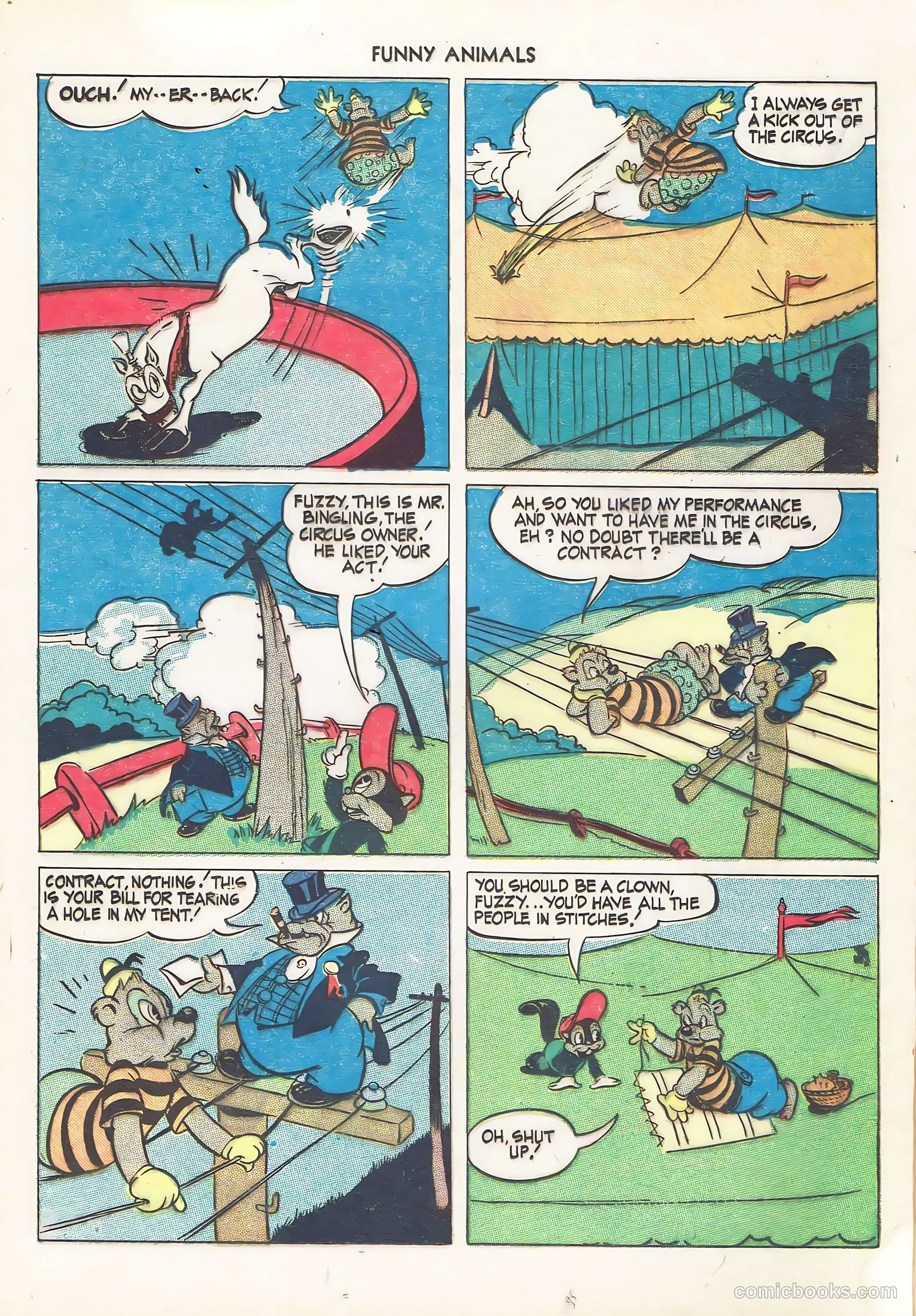Fawcett's Funny Animals #19 (1944) — page 22 of 44