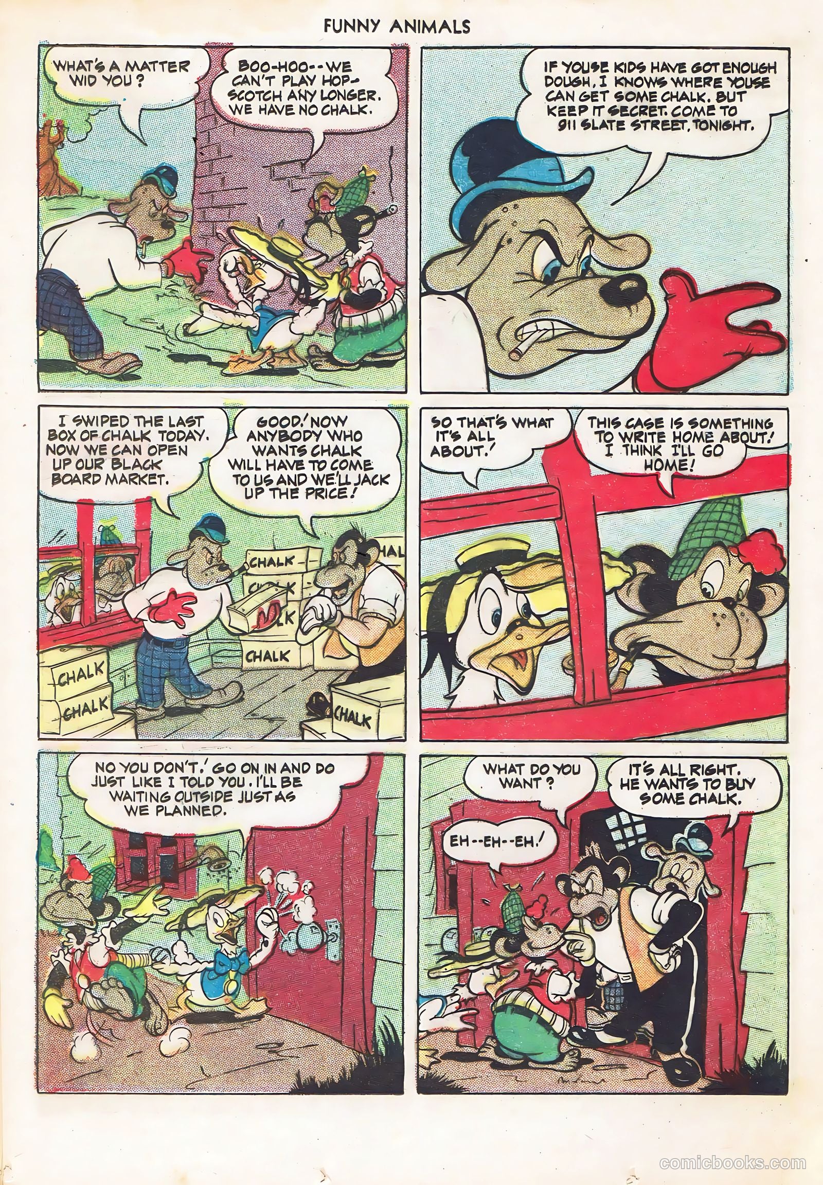 Fawcett's Funny Animals #19 (1944) — page 28 of 44