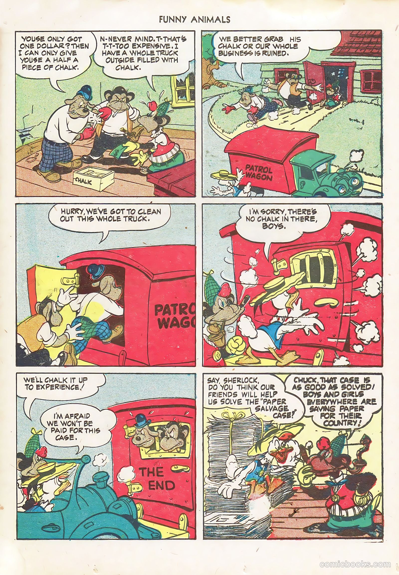 Fawcett's Funny Animals #19 (1944) — page 29 of 44