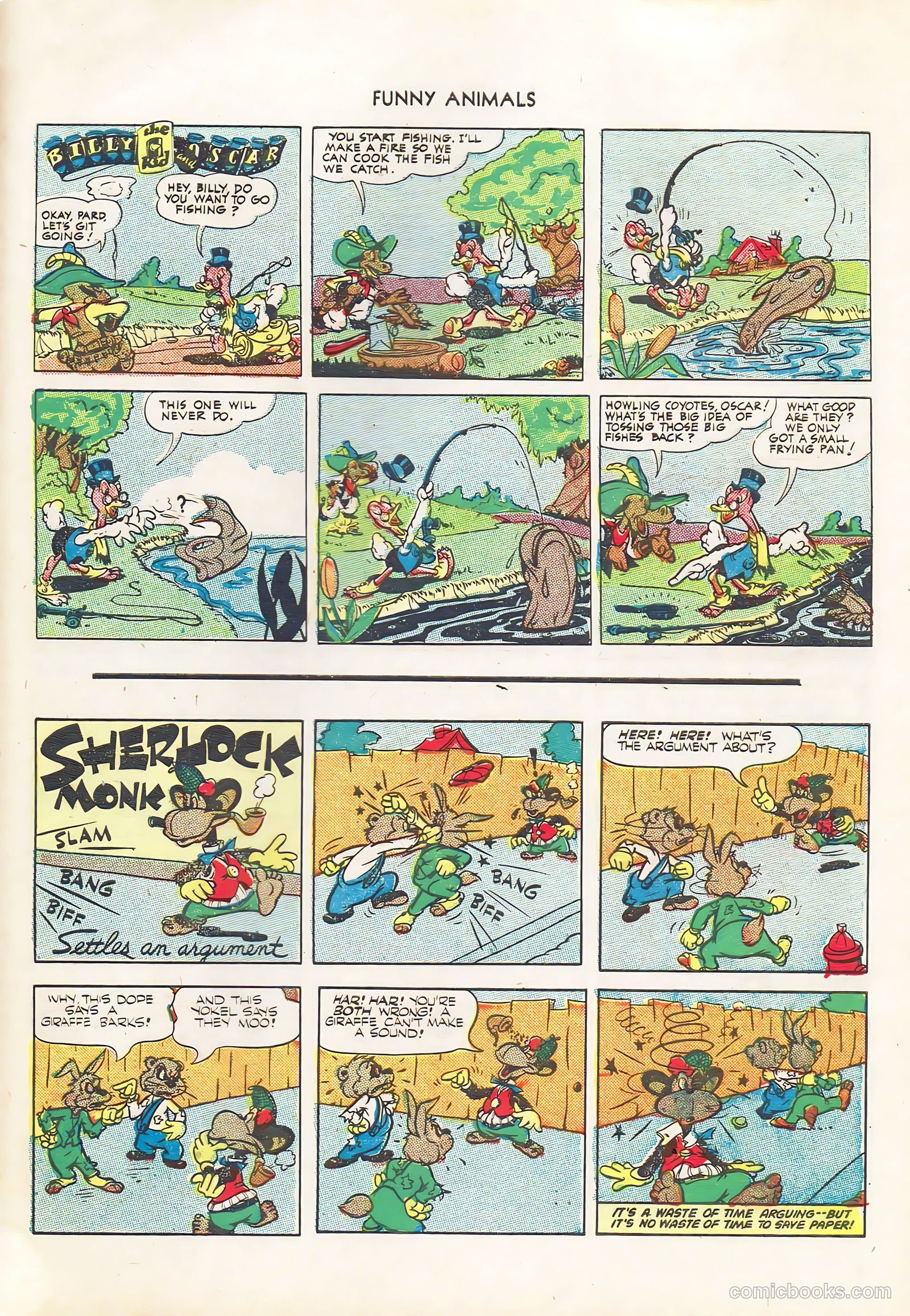 Fawcett's Funny Animals #19 (1944) — page 35 of 44