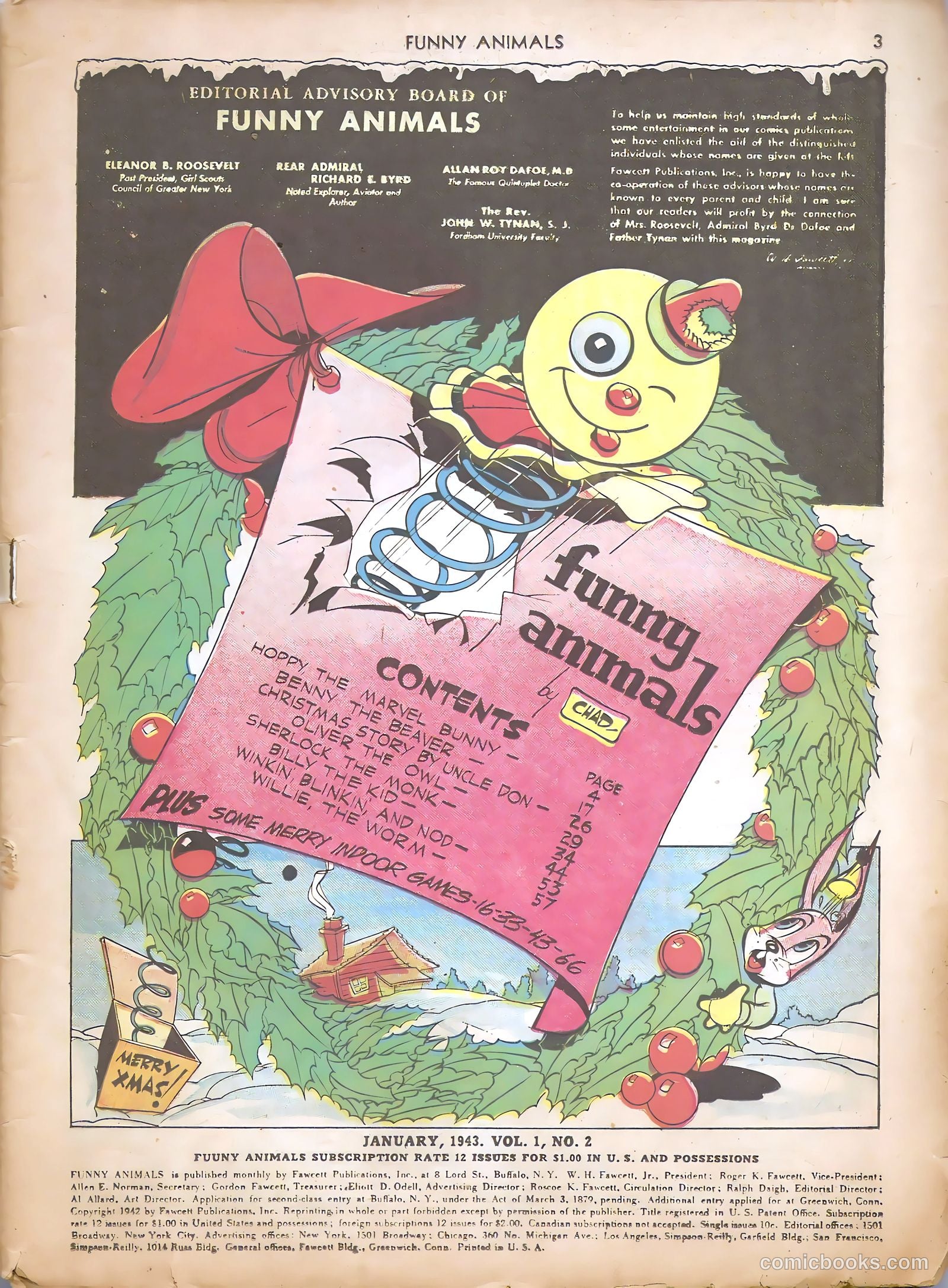 Fawcett's Funny Animals #2 (1943) — page 3 of 68
