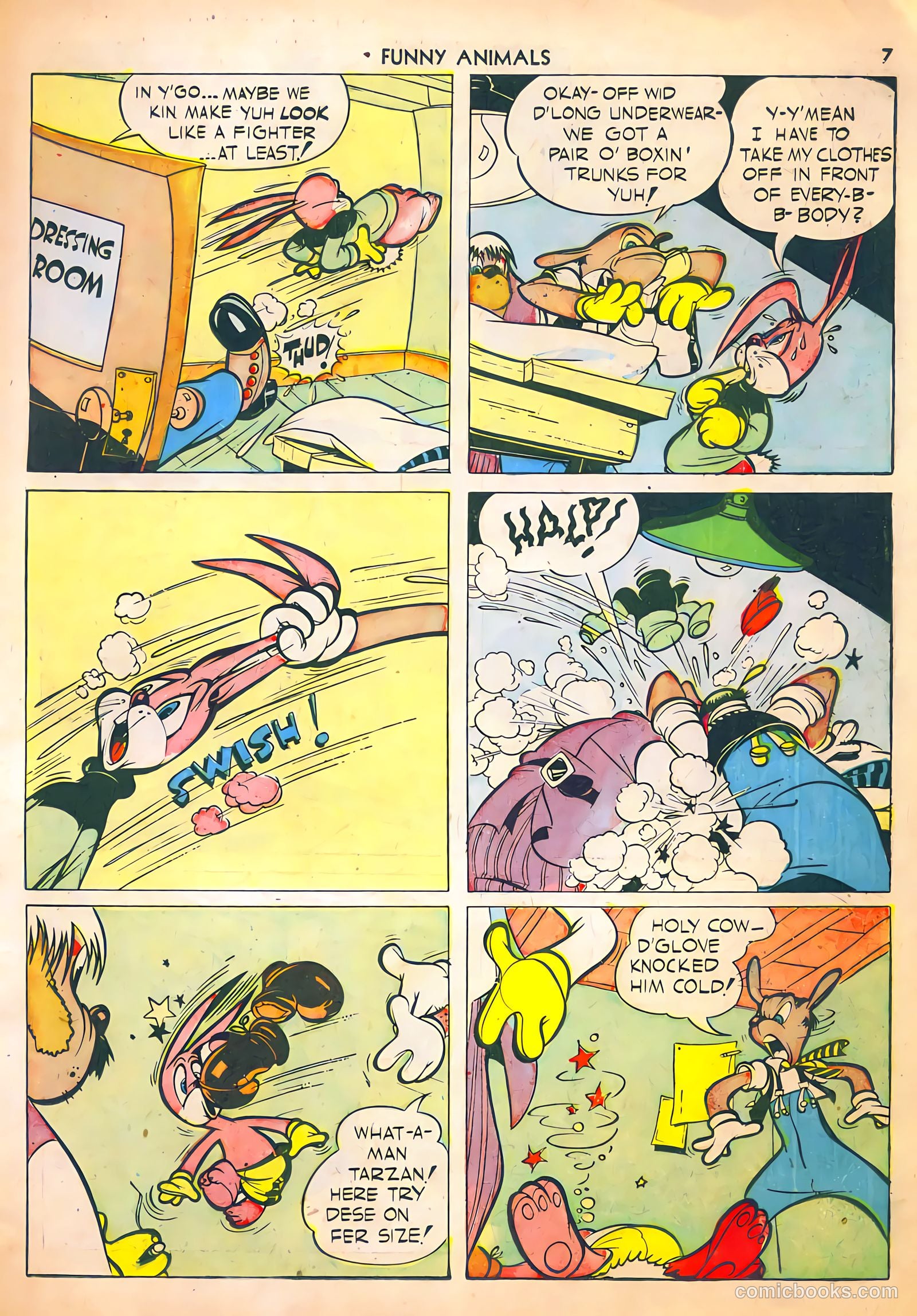 Fawcett's Funny Animals #2 (1943) — page 7 of 68