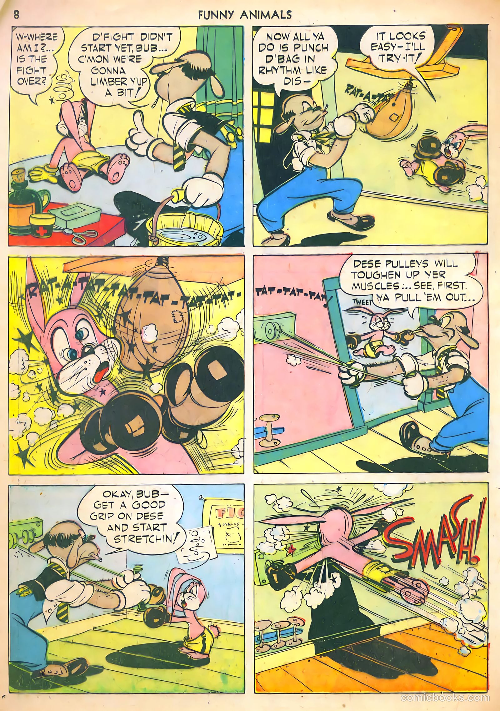 Fawcett's Funny Animals #2 (1943) — page 8 of 68