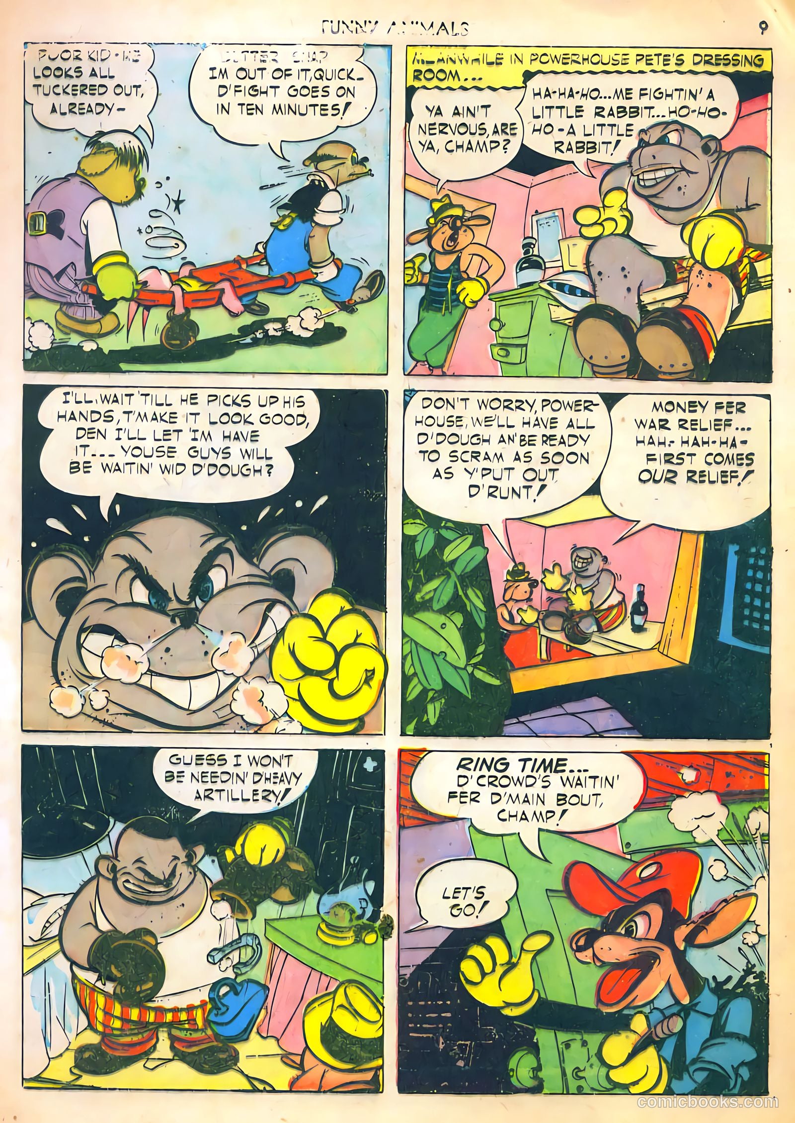 Fawcett's Funny Animals #2 (1943) — page 9 of 68