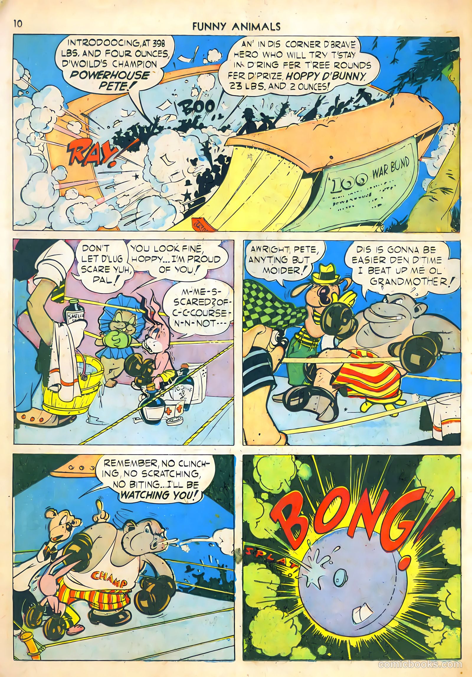 Fawcett's Funny Animals #2 (1943) — page 10 of 68