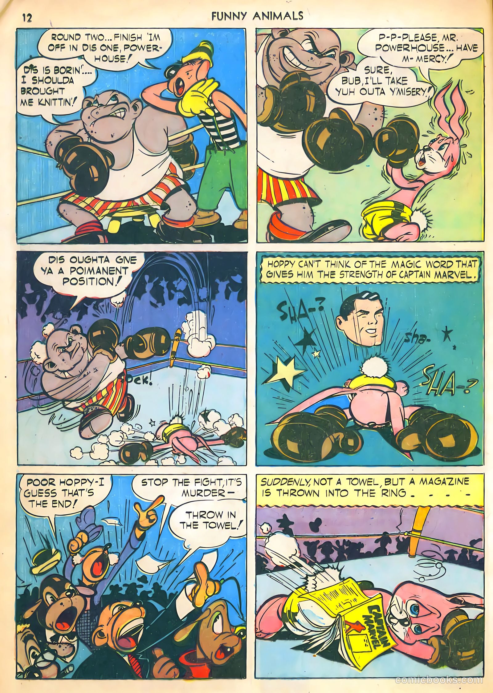 Fawcett's Funny Animals #2 (1943) — page 12 of 68
