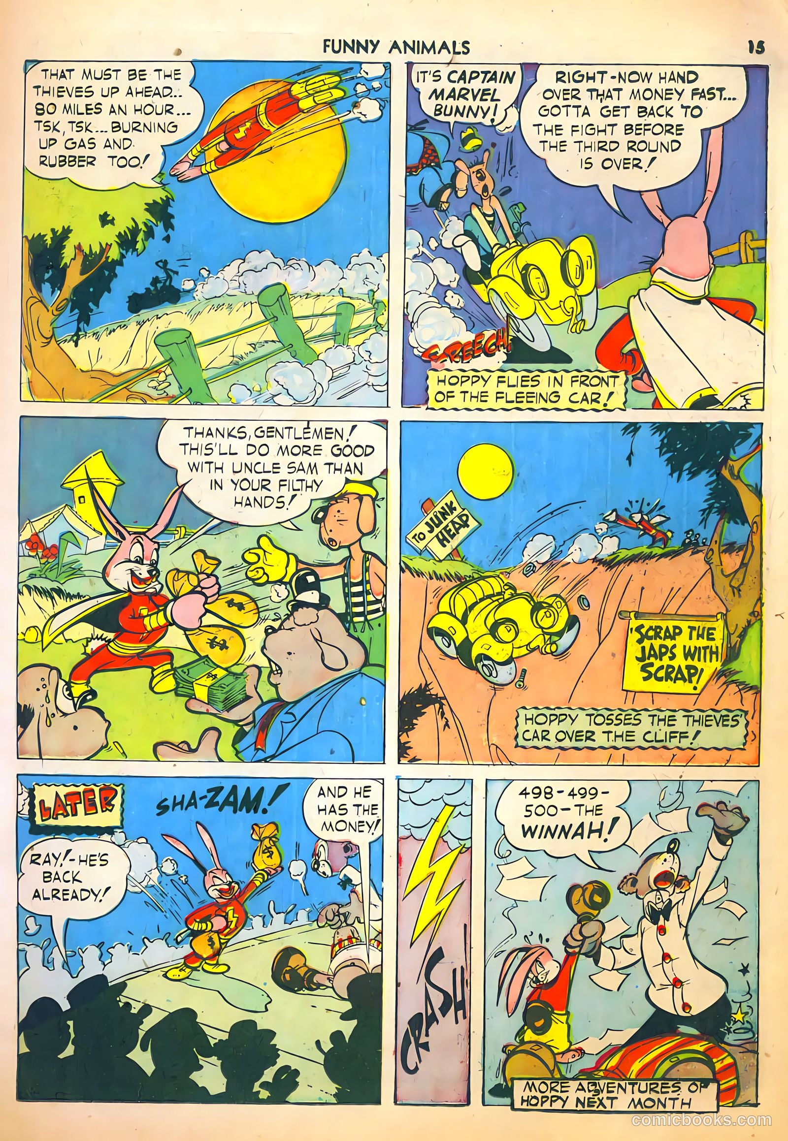 Fawcett's Funny Animals #2 (1943) — page 15 of 68