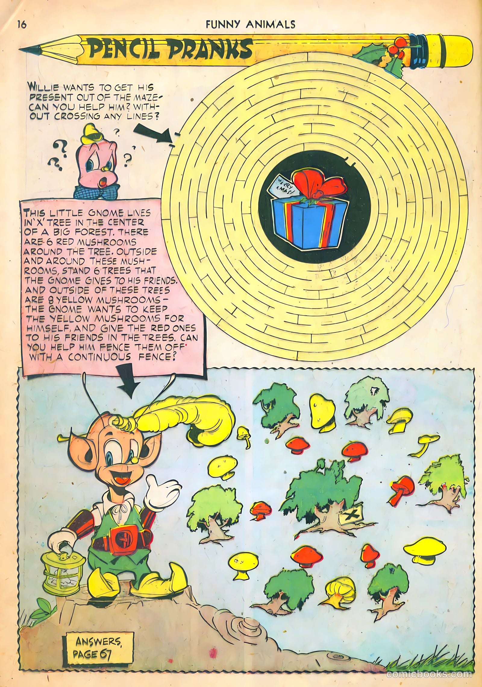 Fawcett's Funny Animals #2 (1943) — page 16 of 68