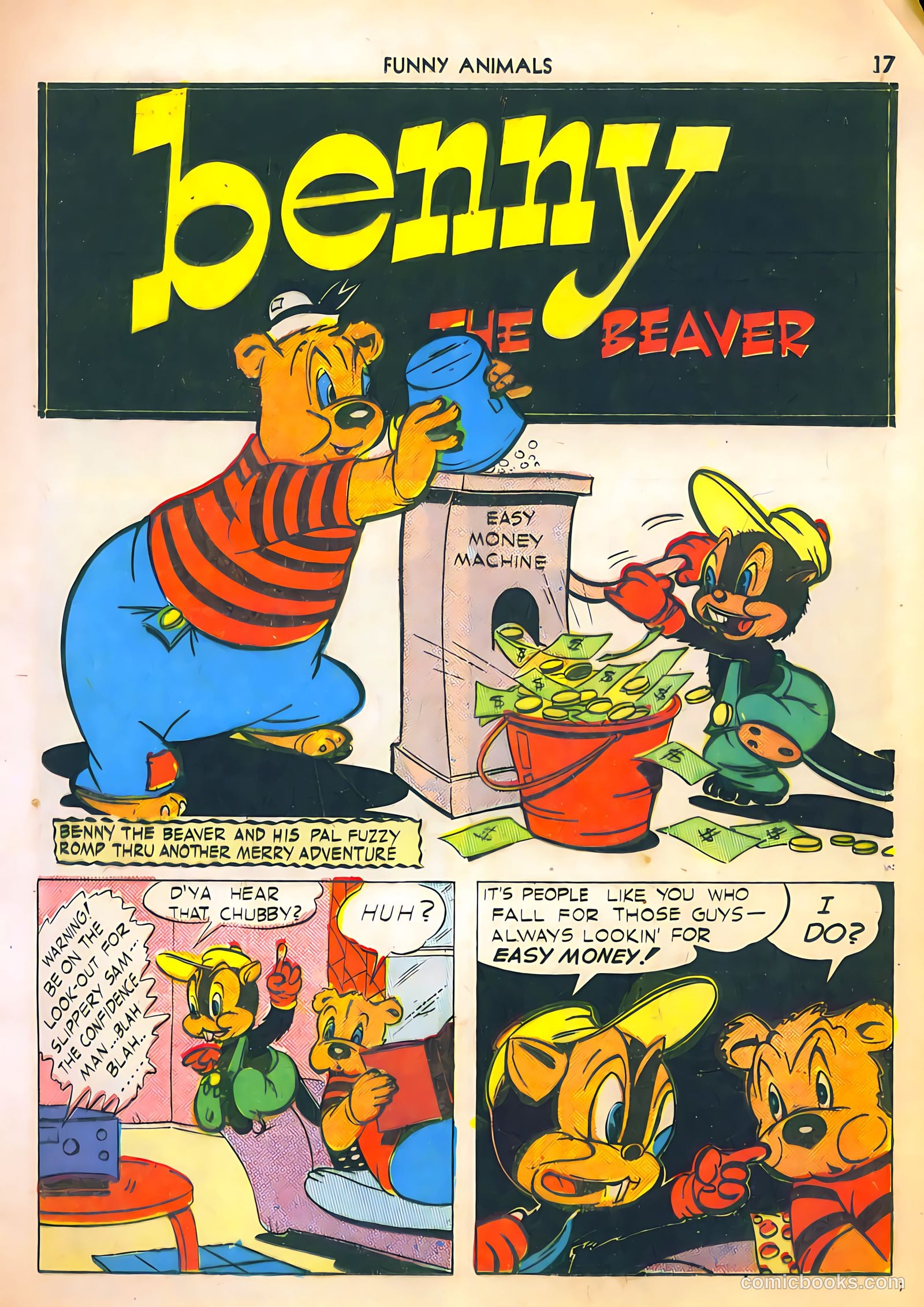 Fawcett's Funny Animals #2 (1943) — page 17 of 68