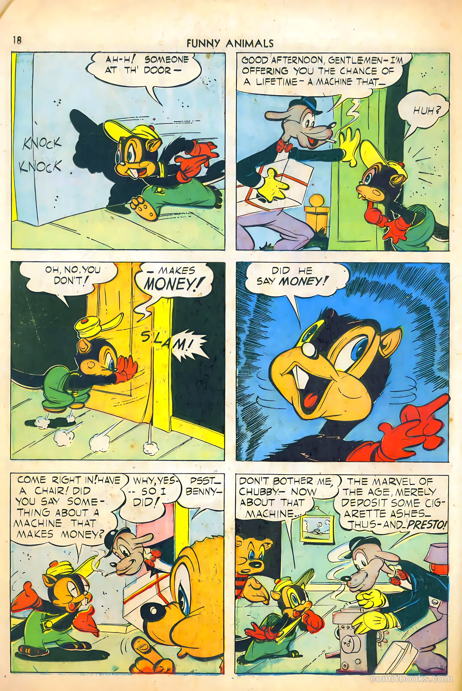 Fawcett's Funny Animals #2 (1943) — page 18 of 68