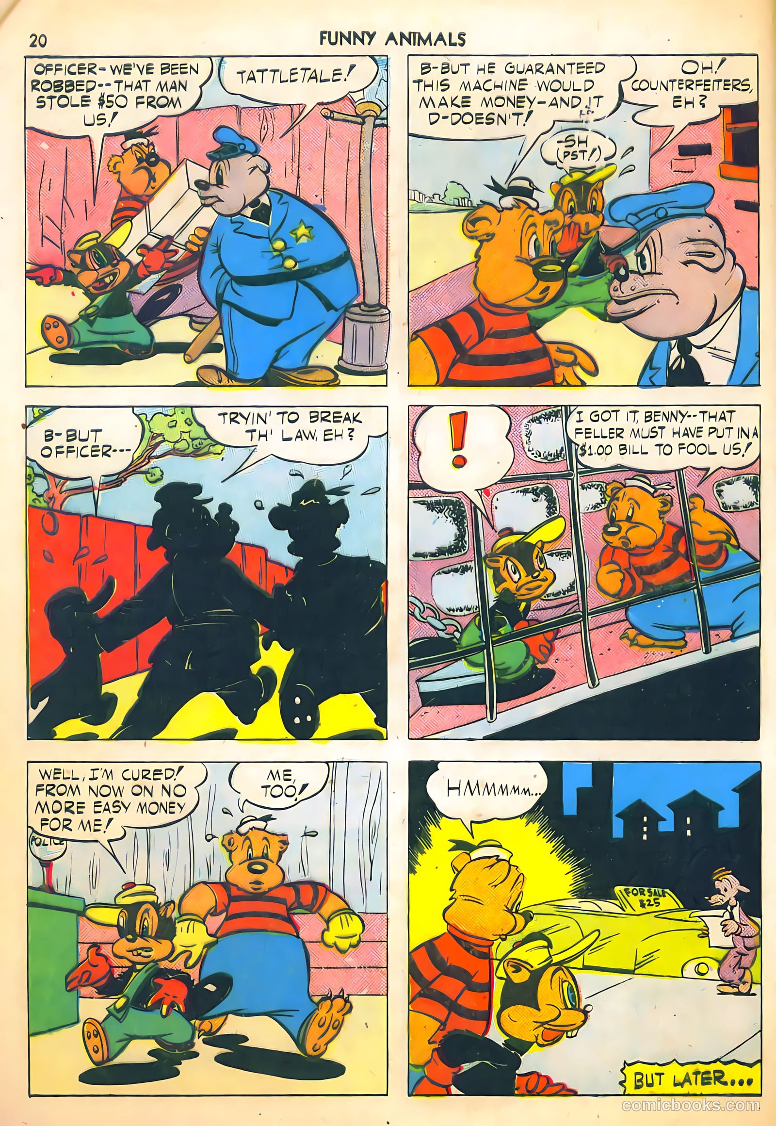 Fawcett's Funny Animals #2 (1943) — page 20 of 68