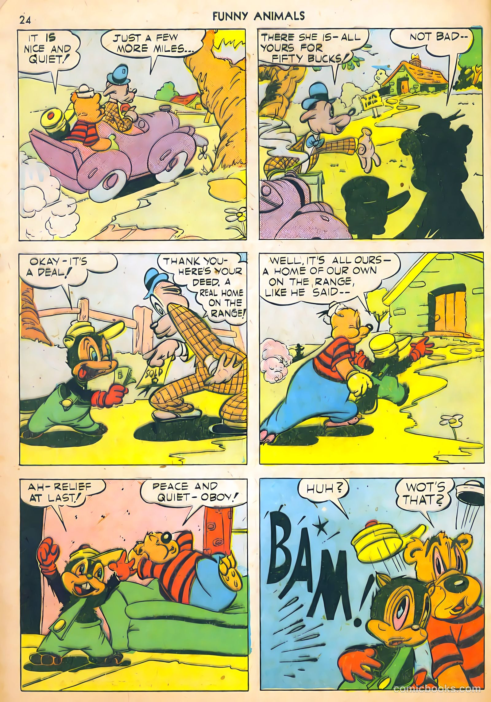 Fawcett's Funny Animals #2 (1943) — page 24 of 68