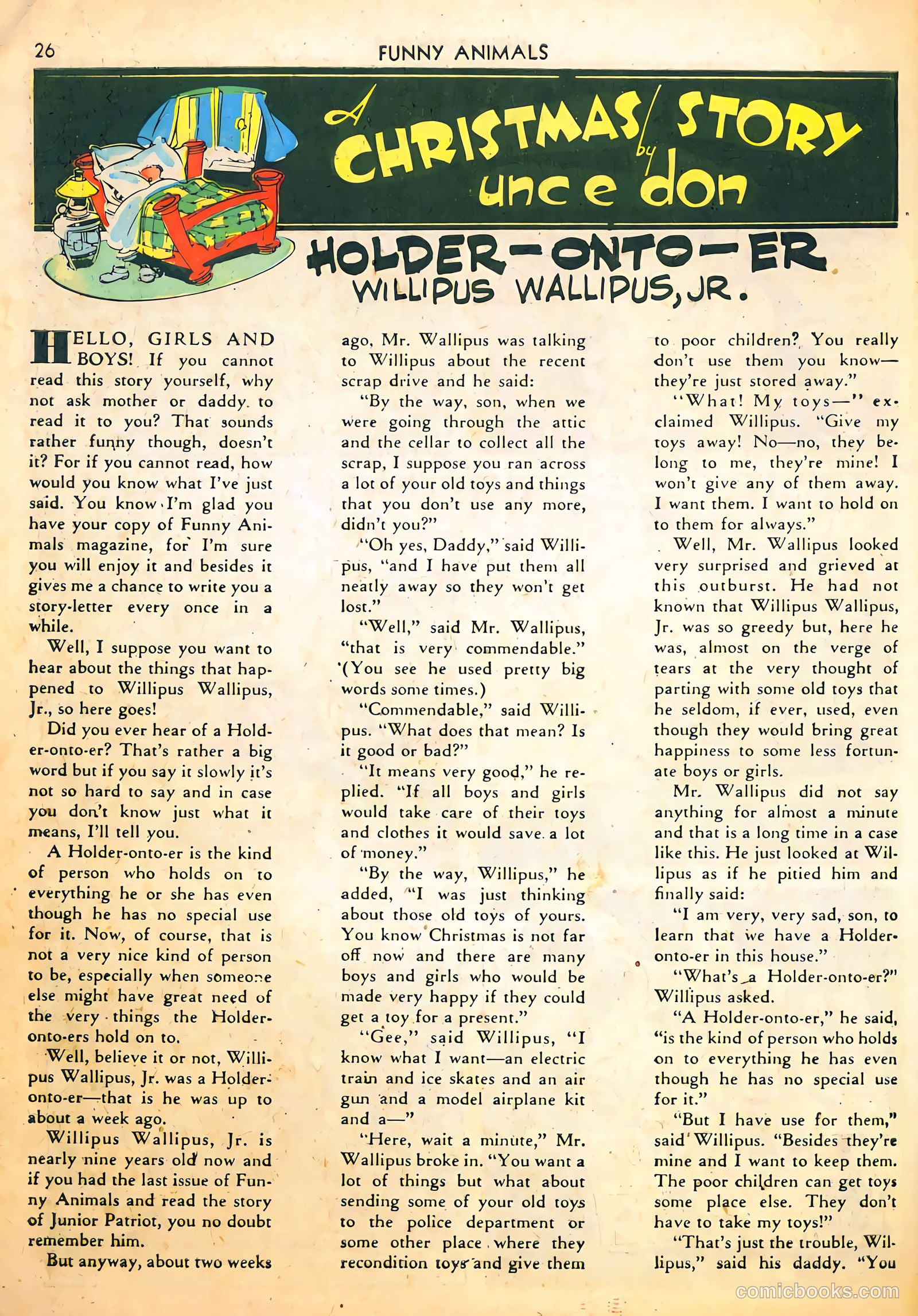 Fawcett's Funny Animals #2 (1943) — page 26 of 68