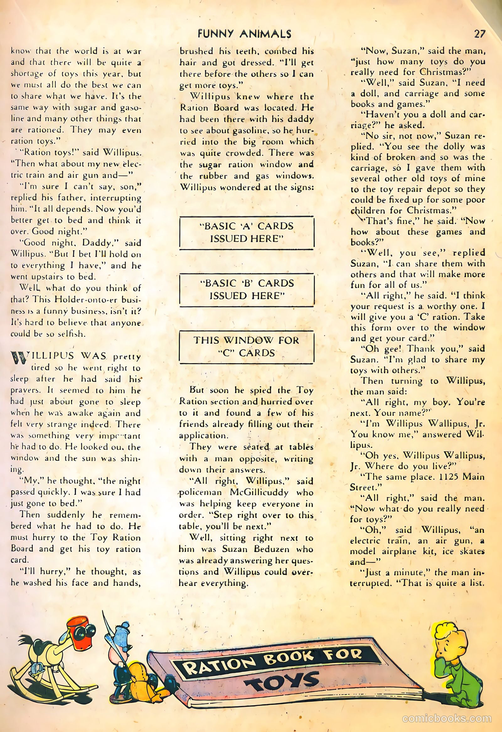 Fawcett's Funny Animals #2 (1943) — page 27 of 68