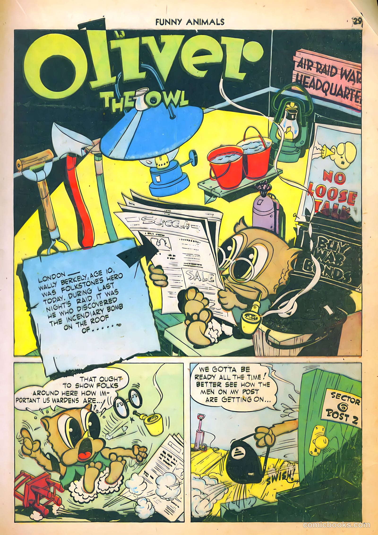 Fawcett's Funny Animals #2 (1943) — page 29 of 68
