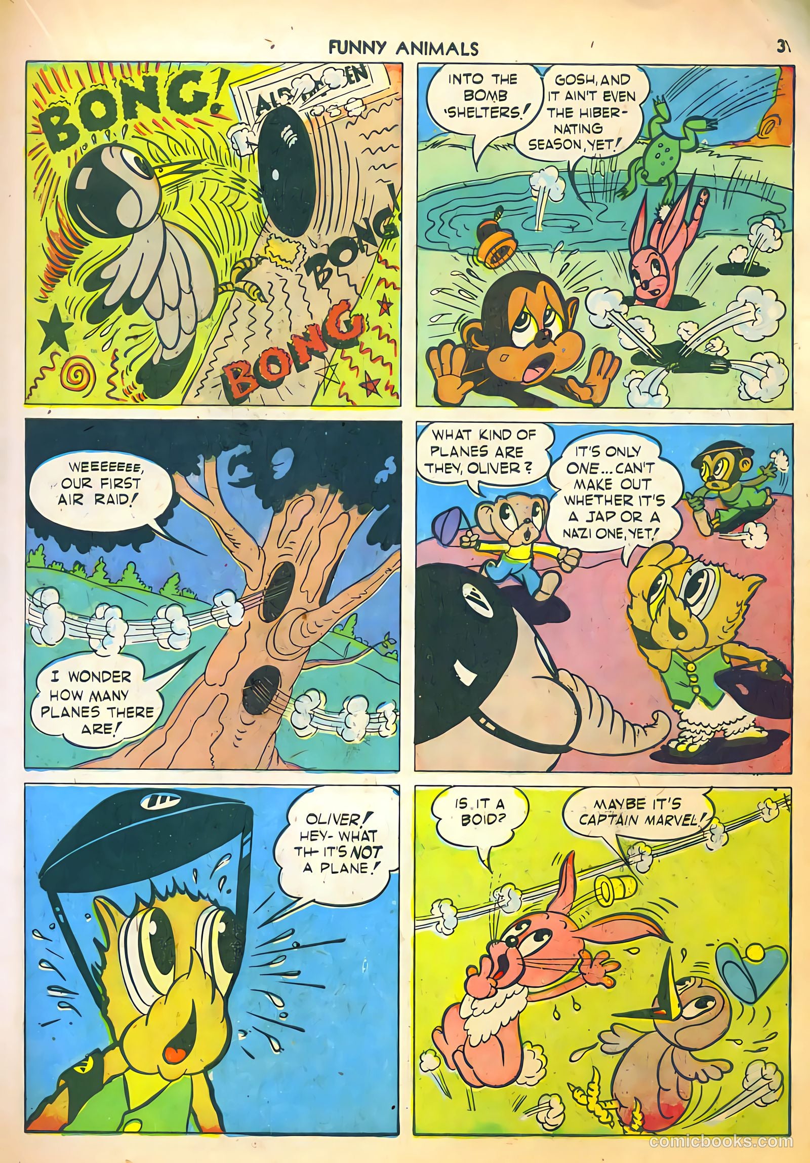 Fawcett's Funny Animals #2 (1943) — page 31 of 68