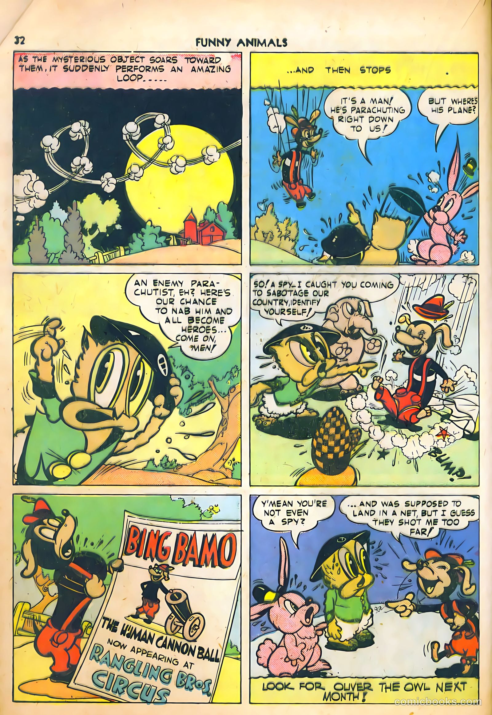 Fawcett's Funny Animals #2 (1943) — page 32 of 68