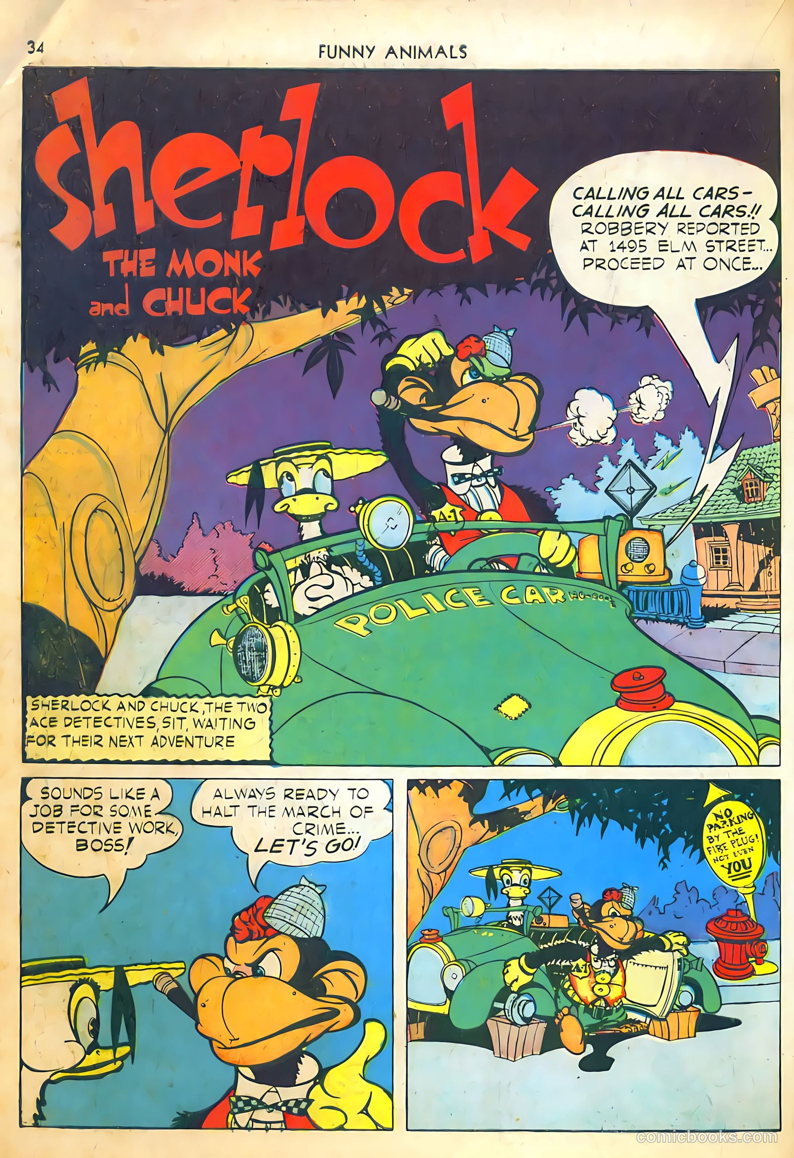 Fawcett's Funny Animals #2 (1943) — page 34 of 68