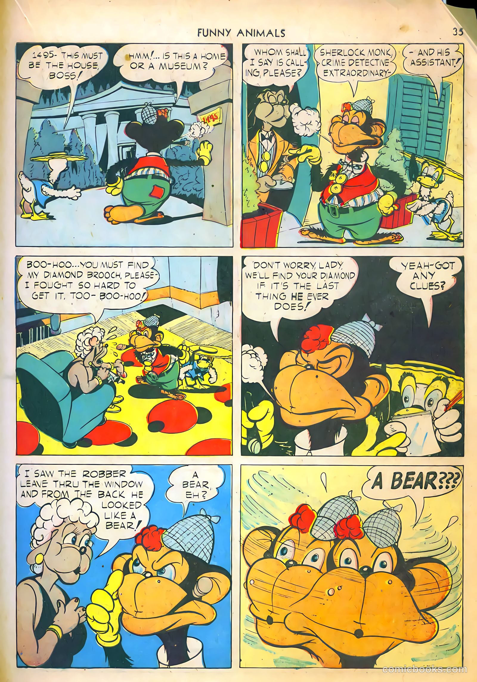 Fawcett's Funny Animals #2 (1943) — page 35 of 68