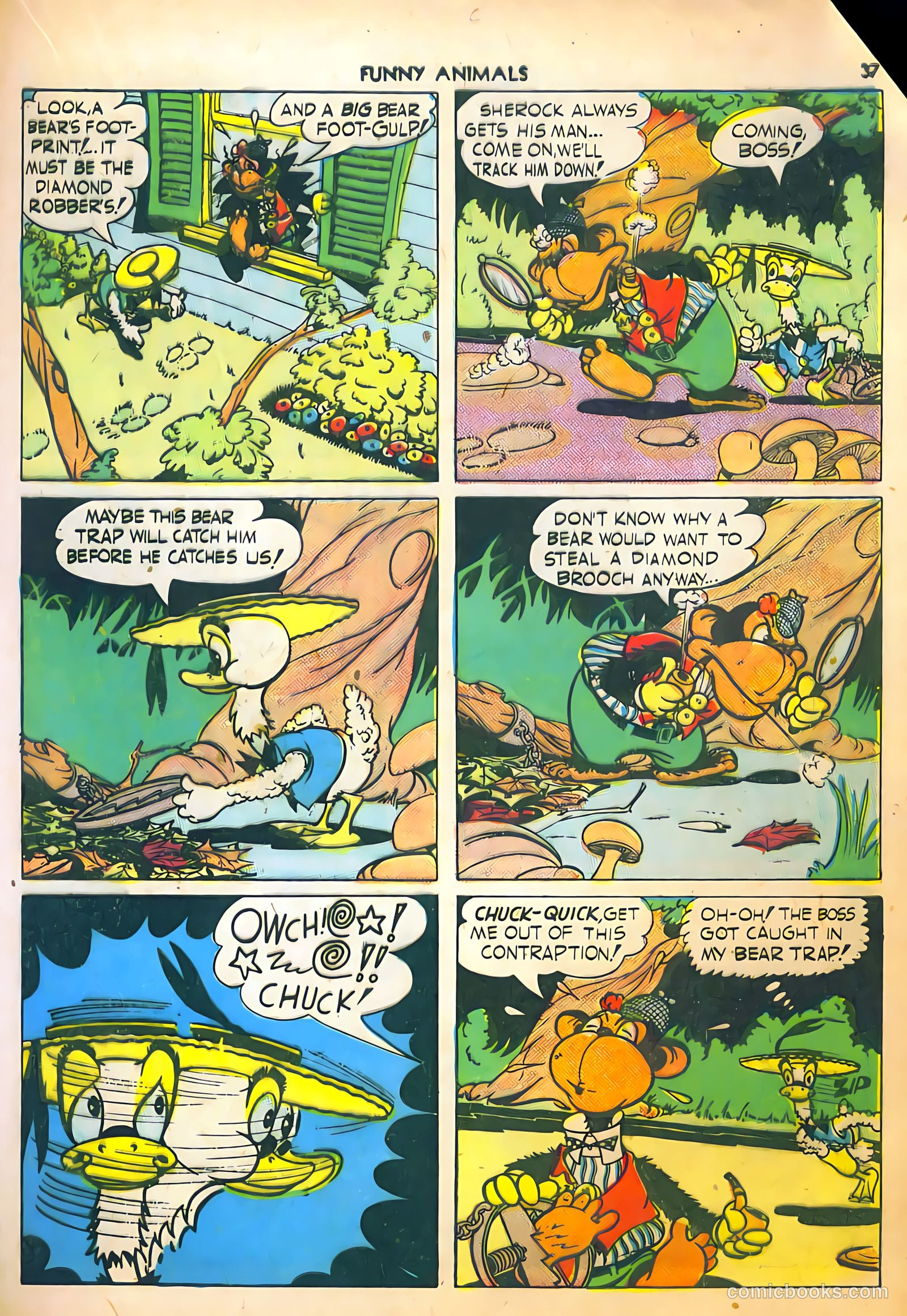 Fawcett's Funny Animals #2 (1943) — page 37 of 68