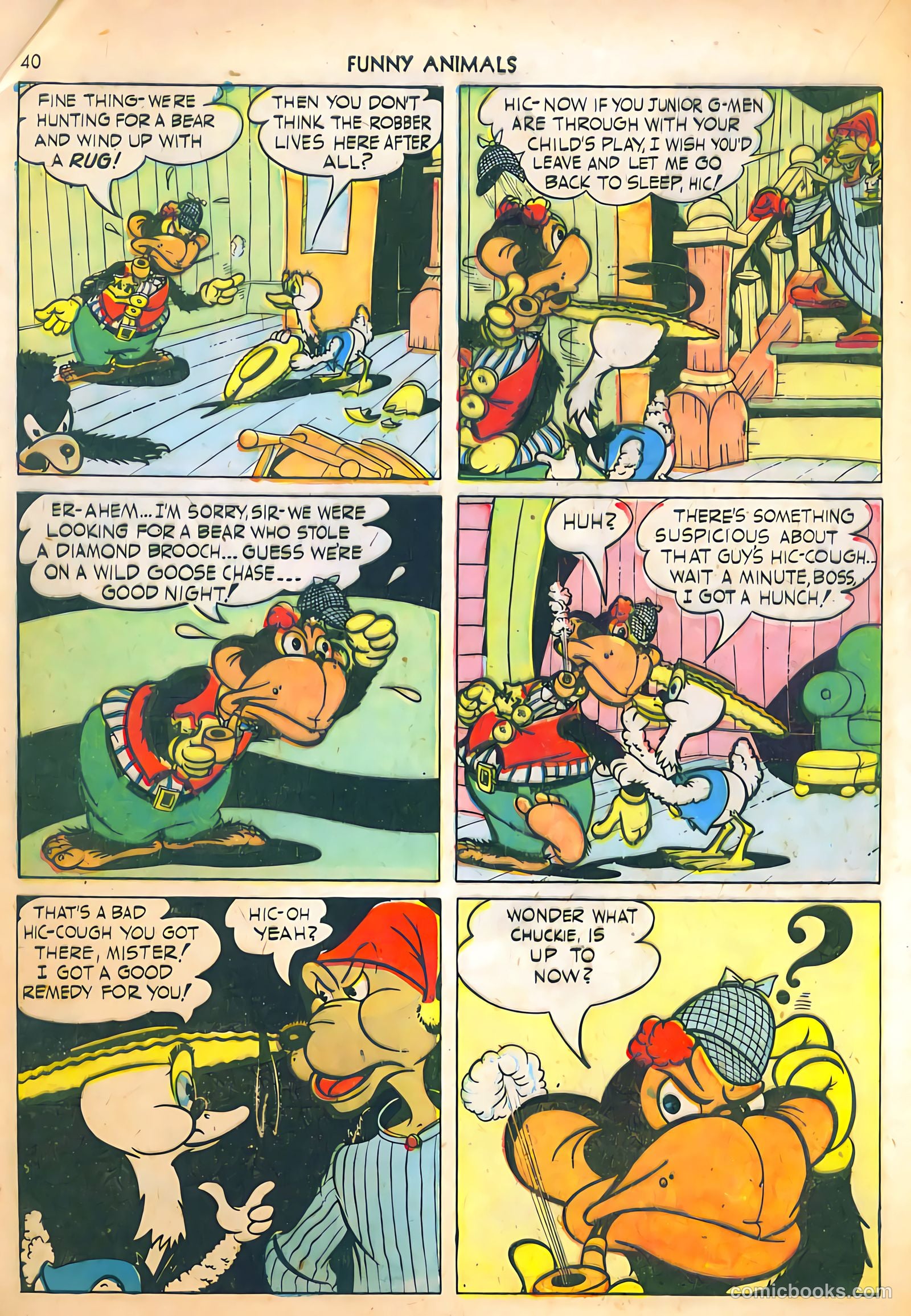 Fawcett's Funny Animals #2 (1943) — page 40 of 68