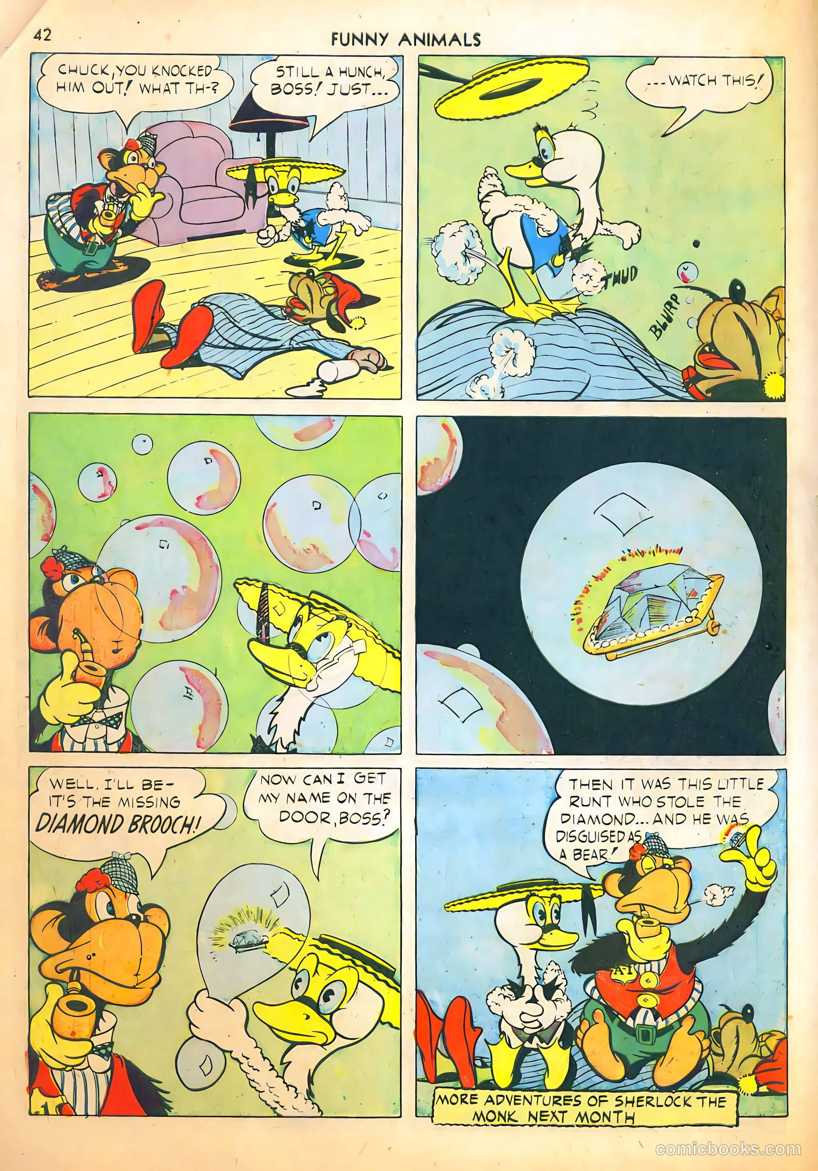 Fawcett's Funny Animals #2 (1943) — page 42 of 68