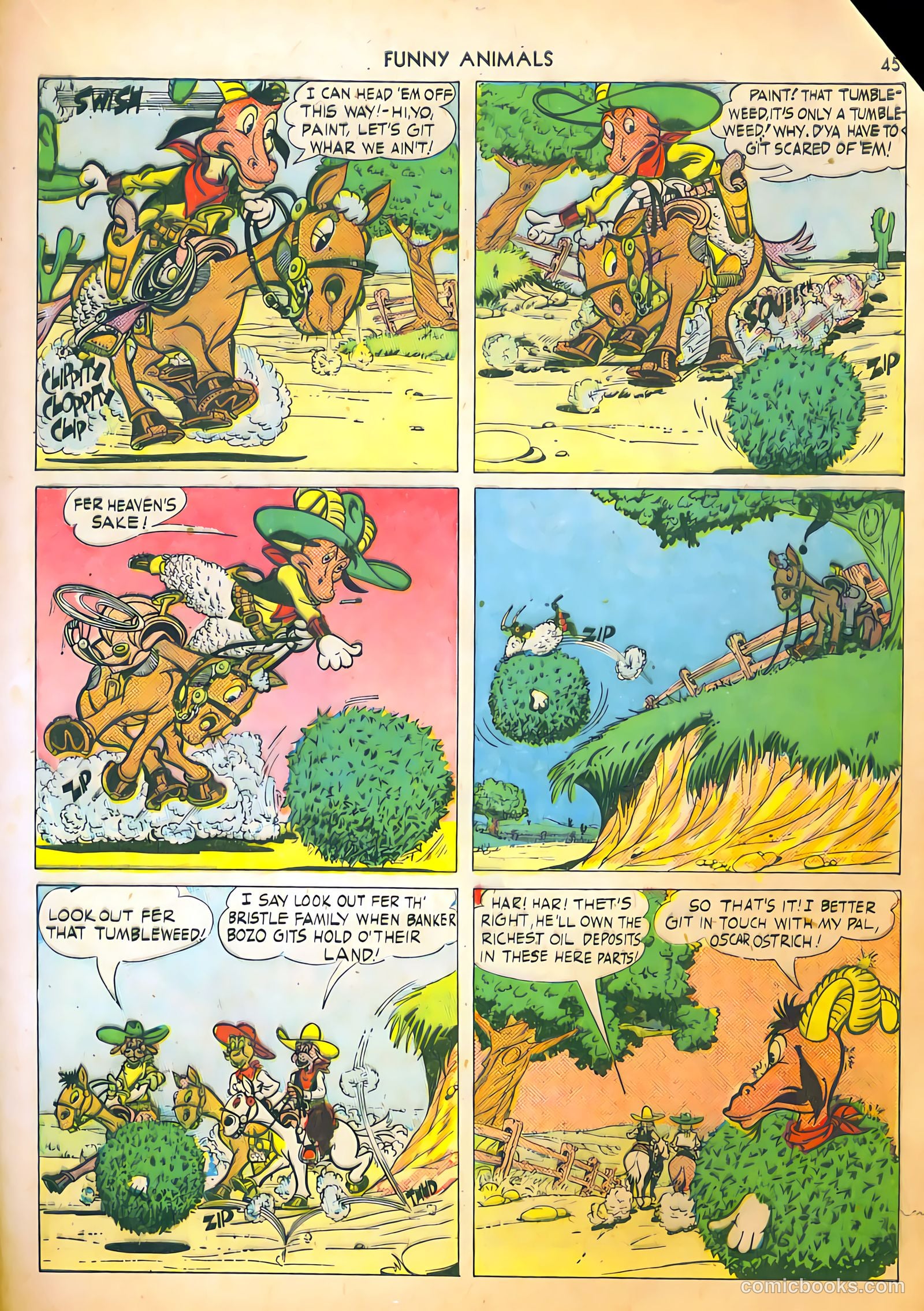 Fawcett's Funny Animals #2 (1943) — page 45 of 68