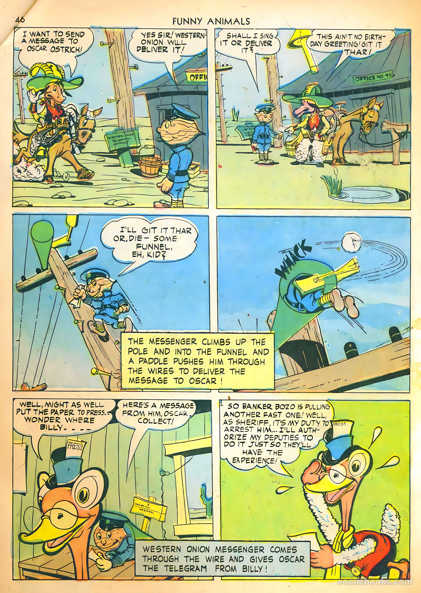 Fawcett's Funny Animals #2 (1943) — page 46 of 68