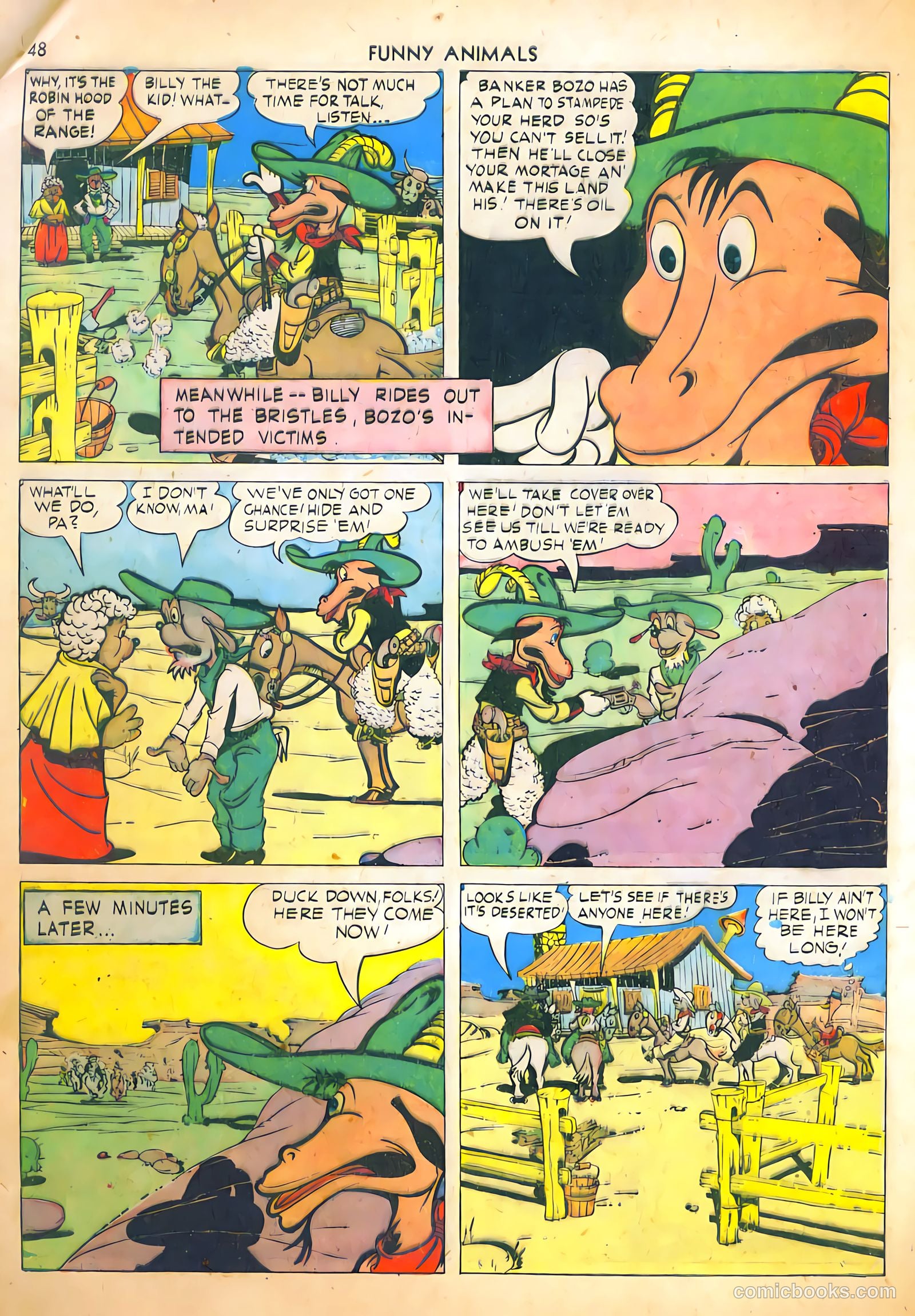 Fawcett's Funny Animals #2 (1943) — page 48 of 68