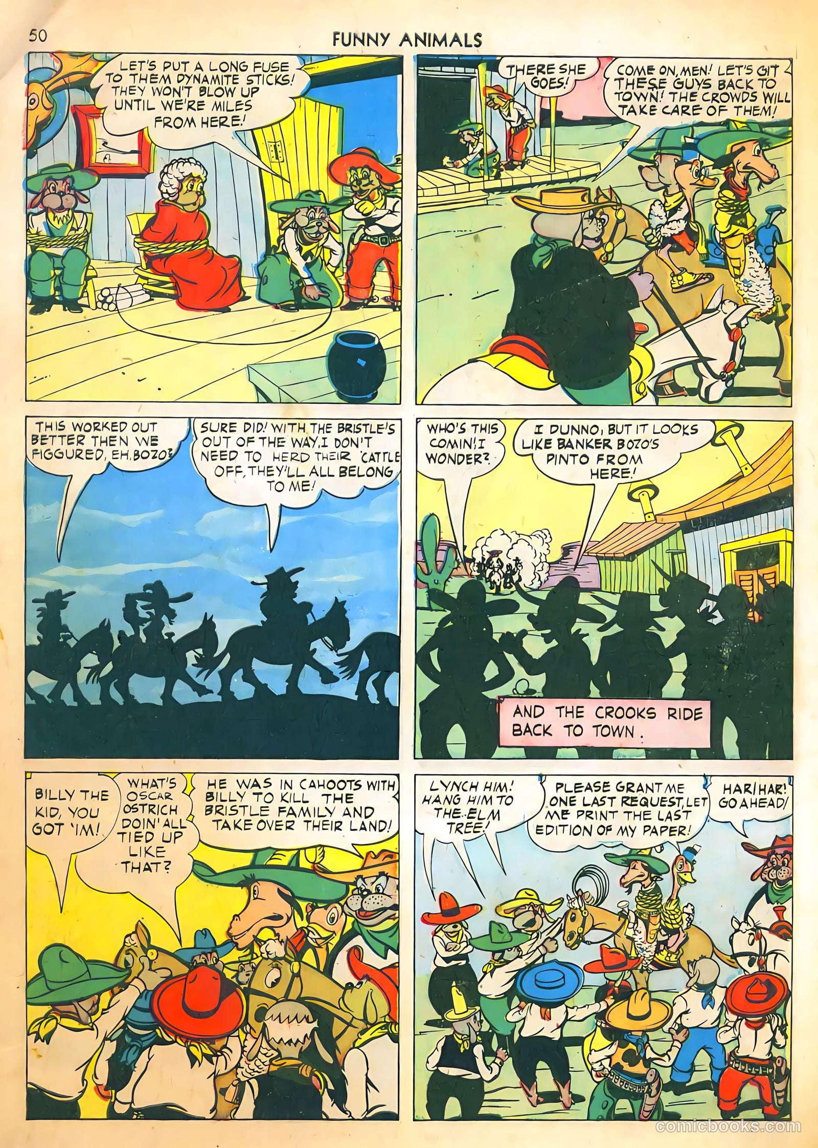 Fawcett's Funny Animals #2 (1943) — page 50 of 68