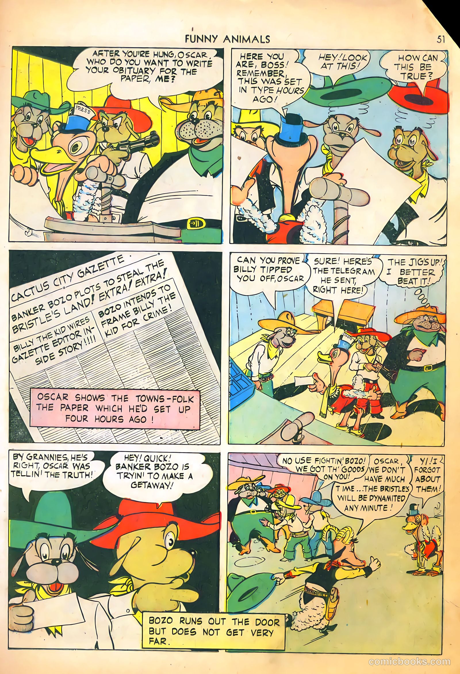 Fawcett's Funny Animals #2 (1943) — page 51 of 68