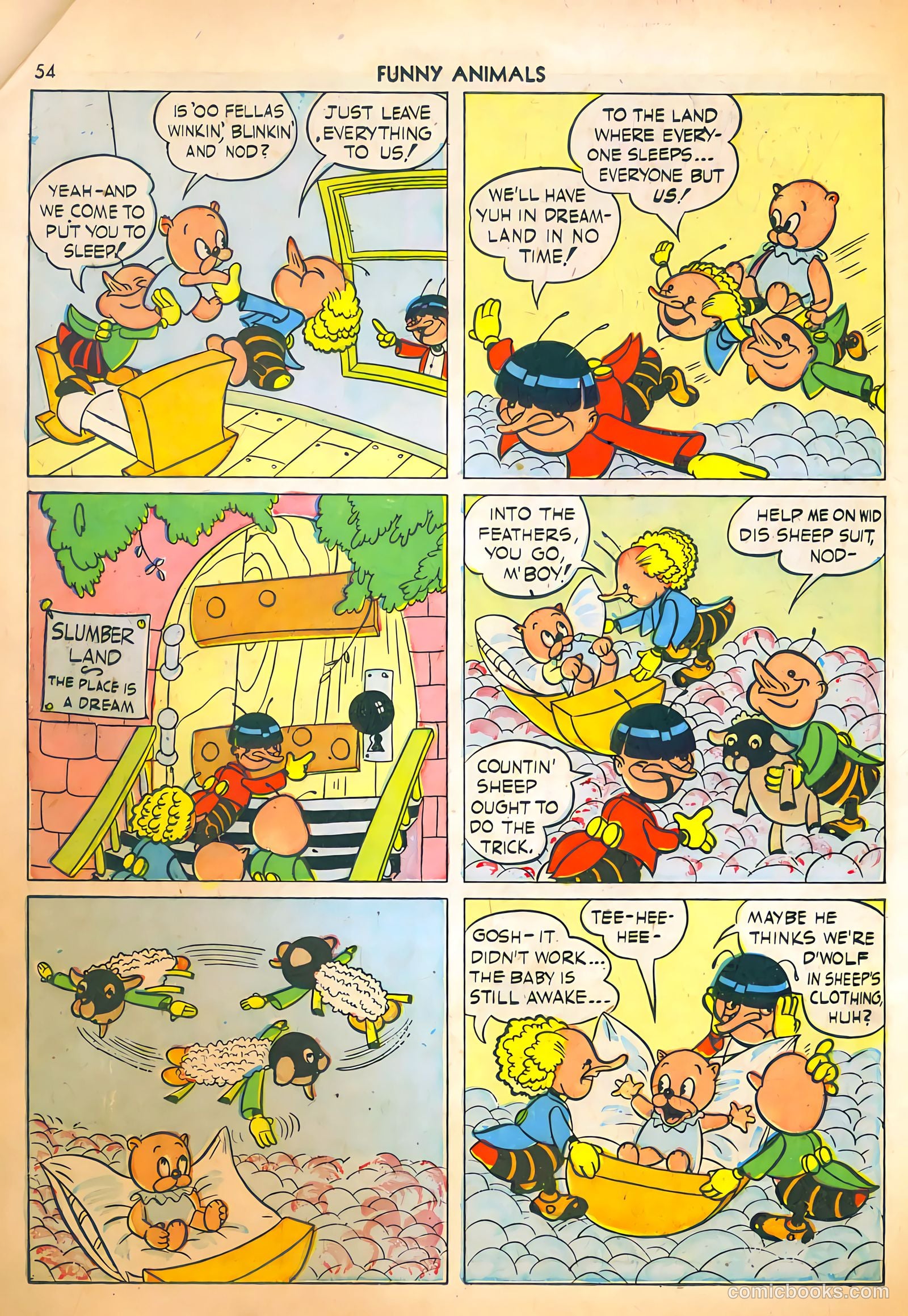 Fawcett's Funny Animals #2 (1943) — page 54 of 68