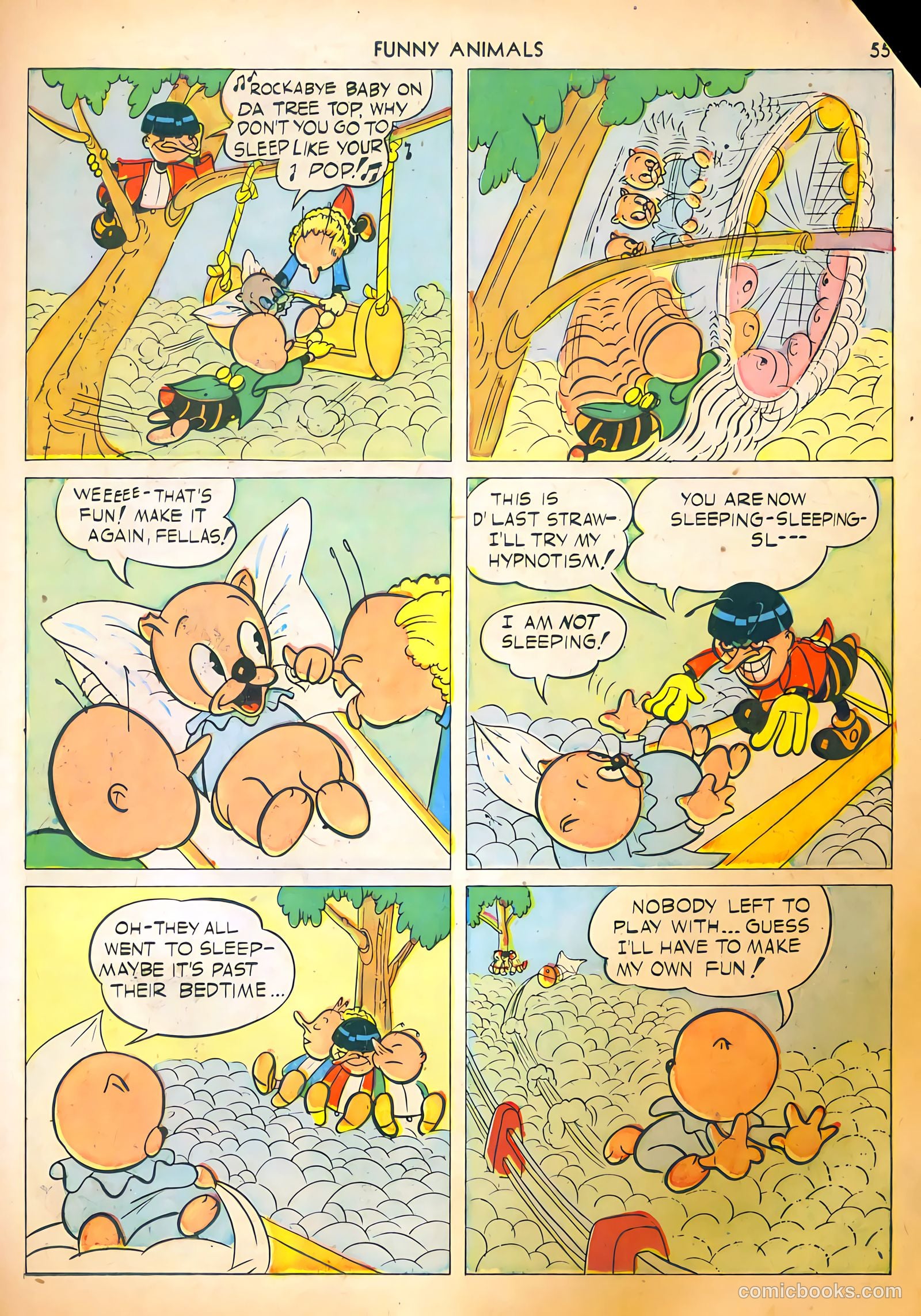 Fawcett's Funny Animals #2 (1943) — page 55 of 68
