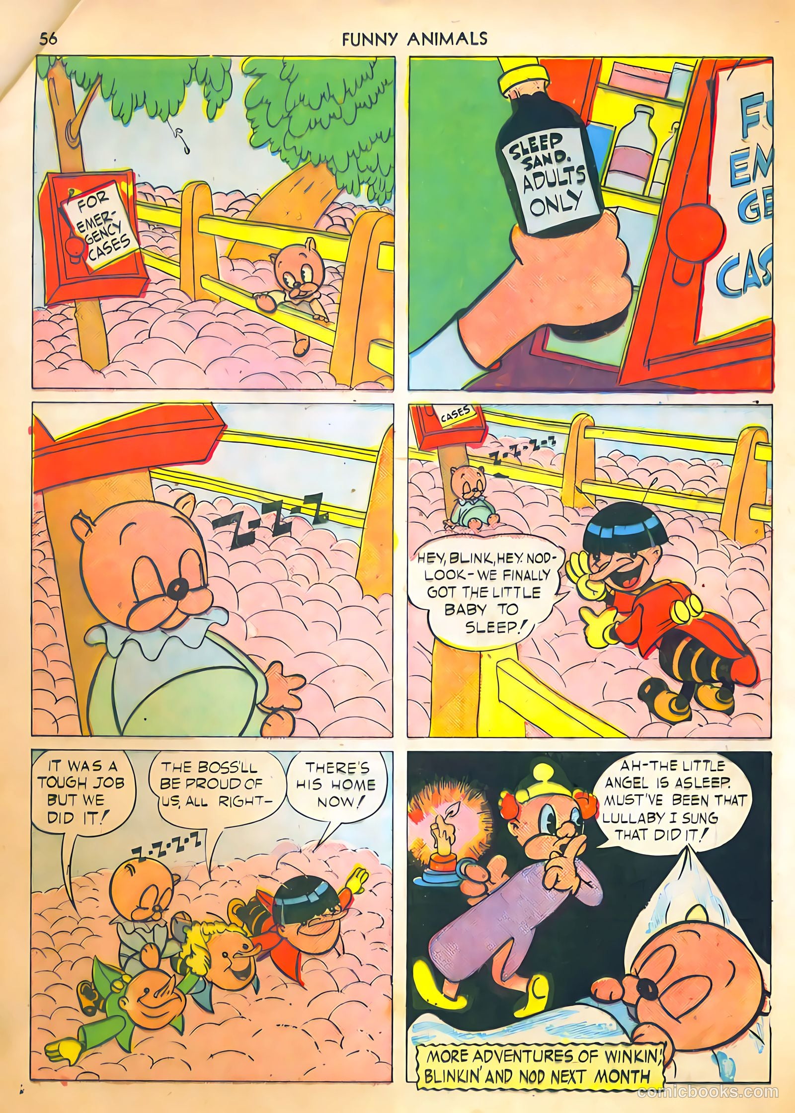 Fawcett's Funny Animals #2 (1943) — page 56 of 68