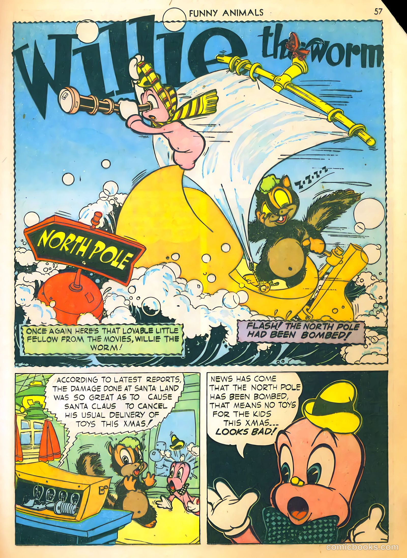Fawcett's Funny Animals #2 (1943) — page 57 of 68