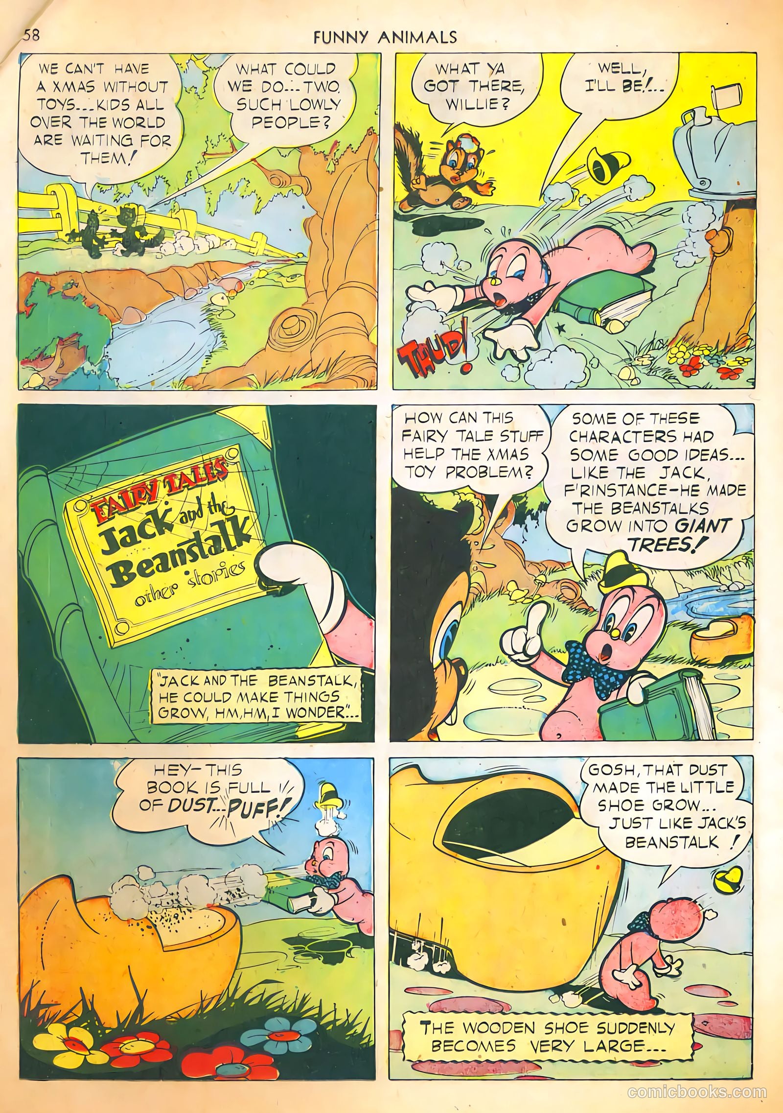 Fawcett's Funny Animals #2 (1943) — page 58 of 68