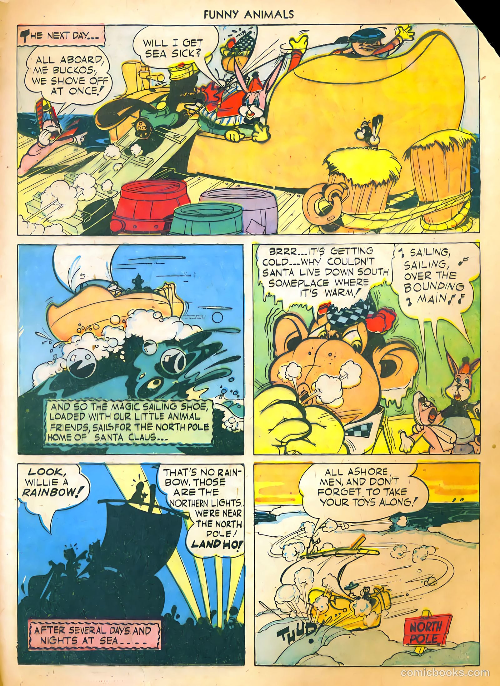 Fawcett's Funny Animals #2 (1943) — page 61 of 68