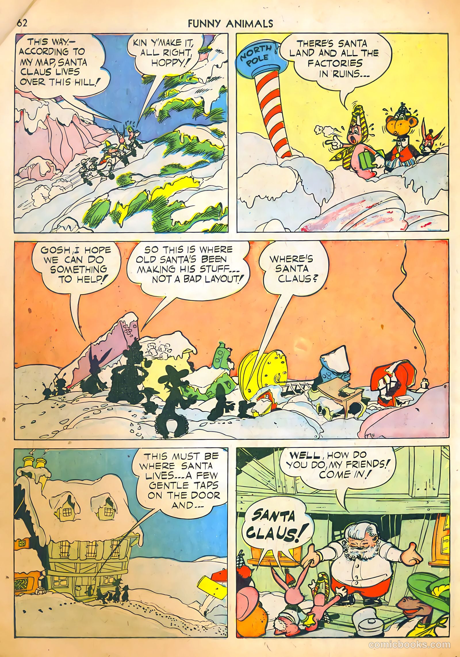 Fawcett's Funny Animals #2 (1943) — page 62 of 68