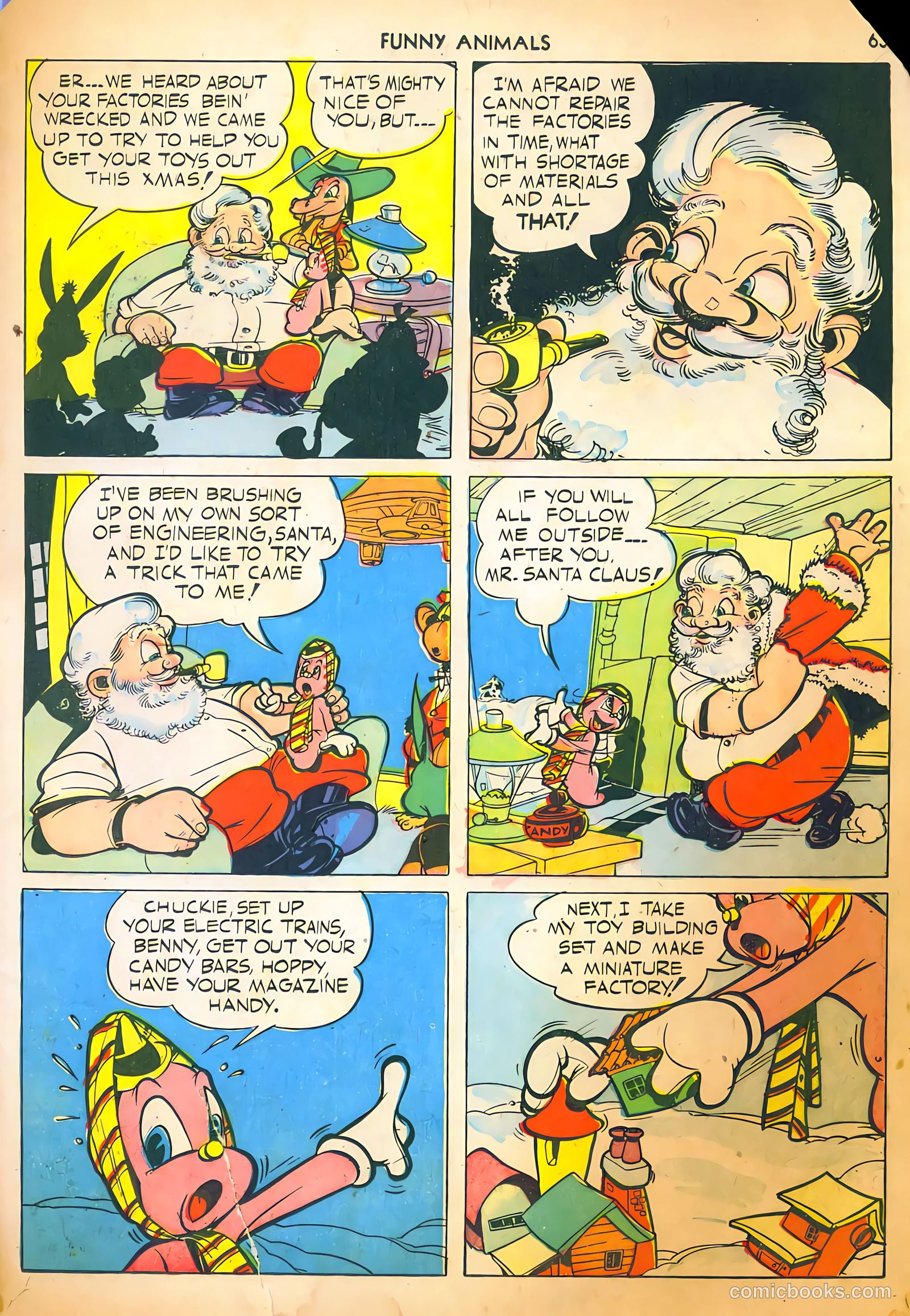Fawcett's Funny Animals #2 (1943) — page 63 of 68
