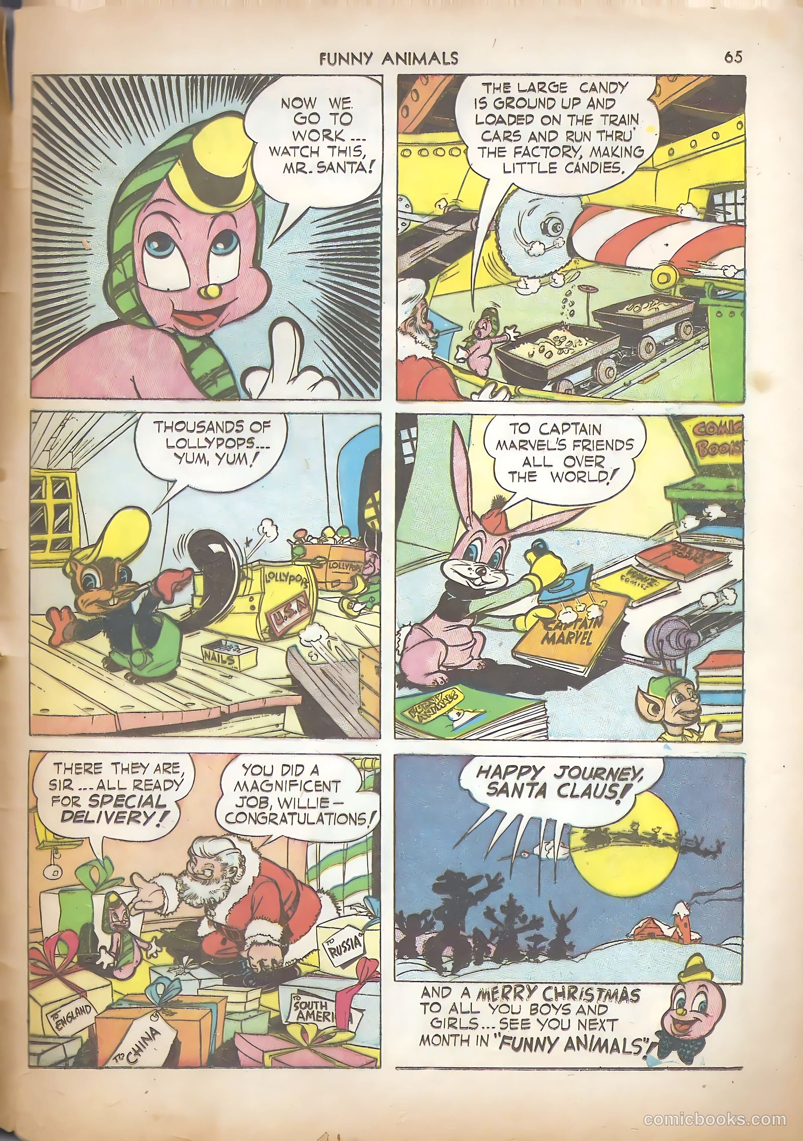 Fawcett's Funny Animals #2 (1943) — page 65 of 68