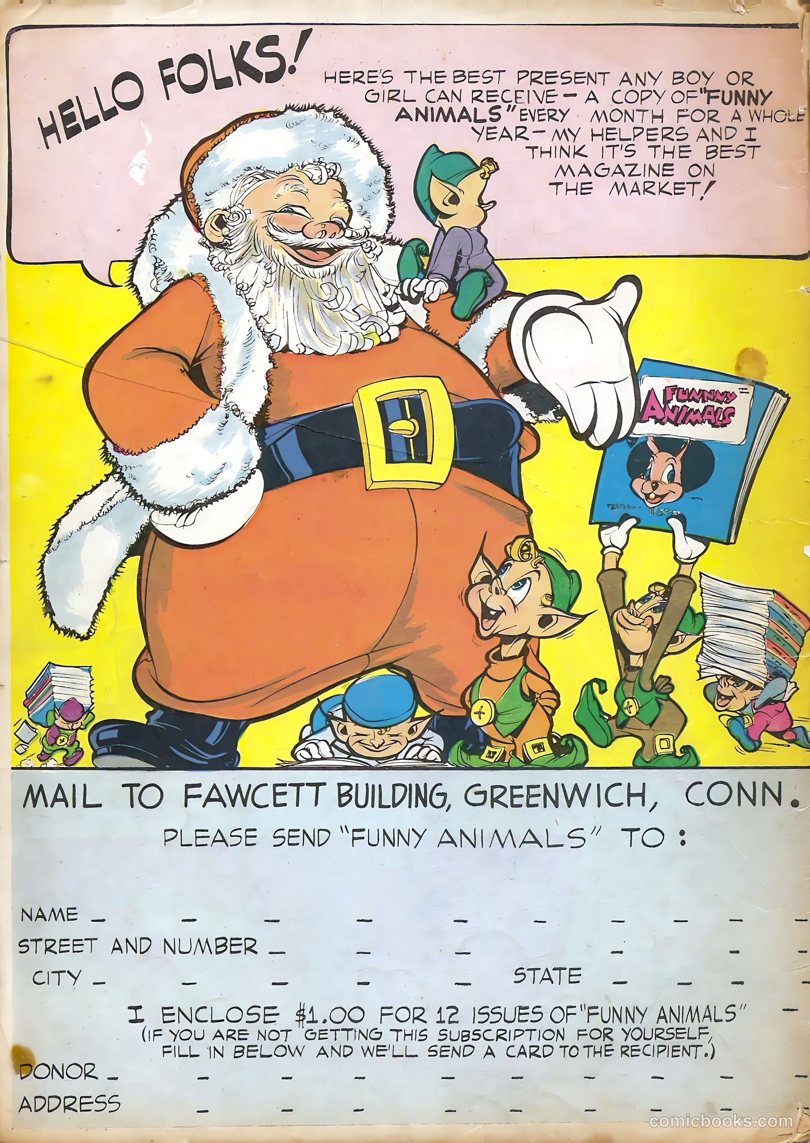 Fawcett's Funny Animals #2 (1943) — page 68 of 68