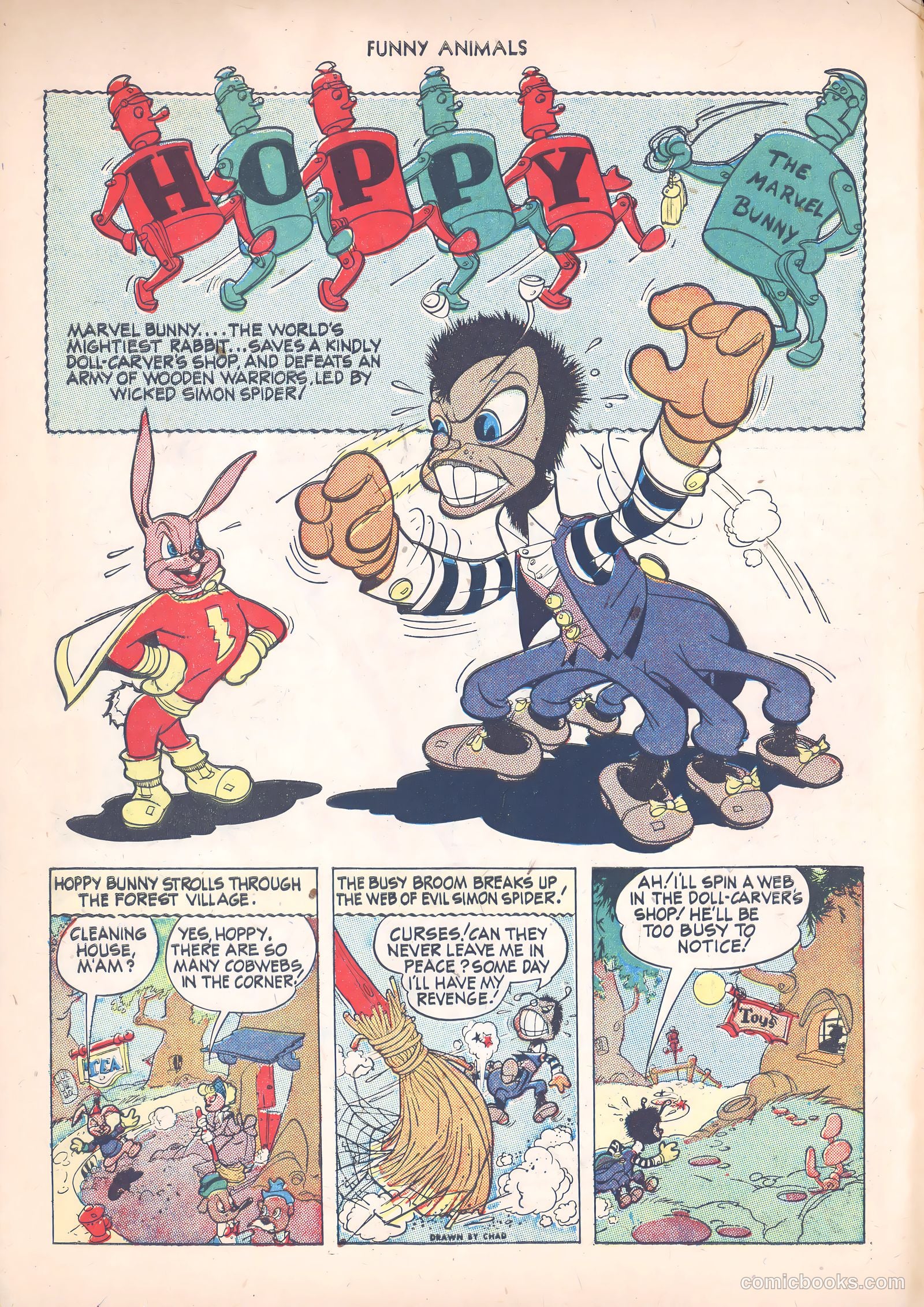 Fawcett's Funny Animals #20 (1944) — page 4 of 44