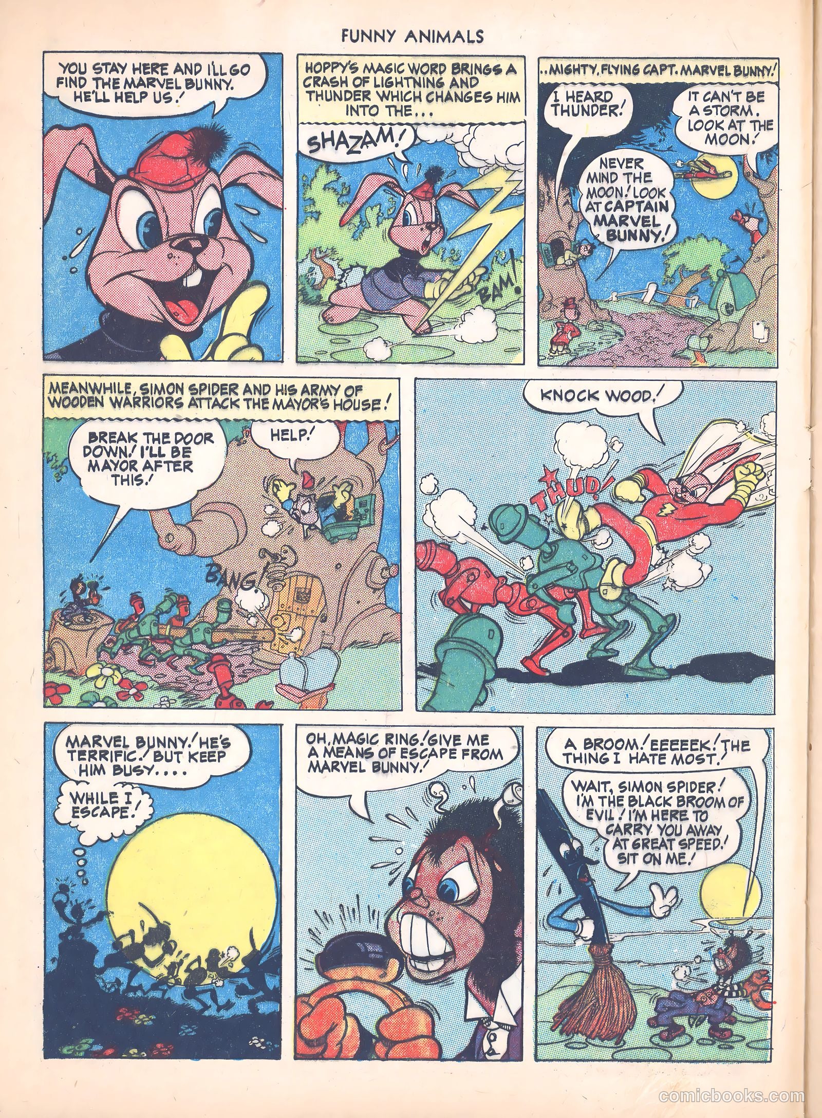 Fawcett's Funny Animals #20 (1944) — page 6 of 44