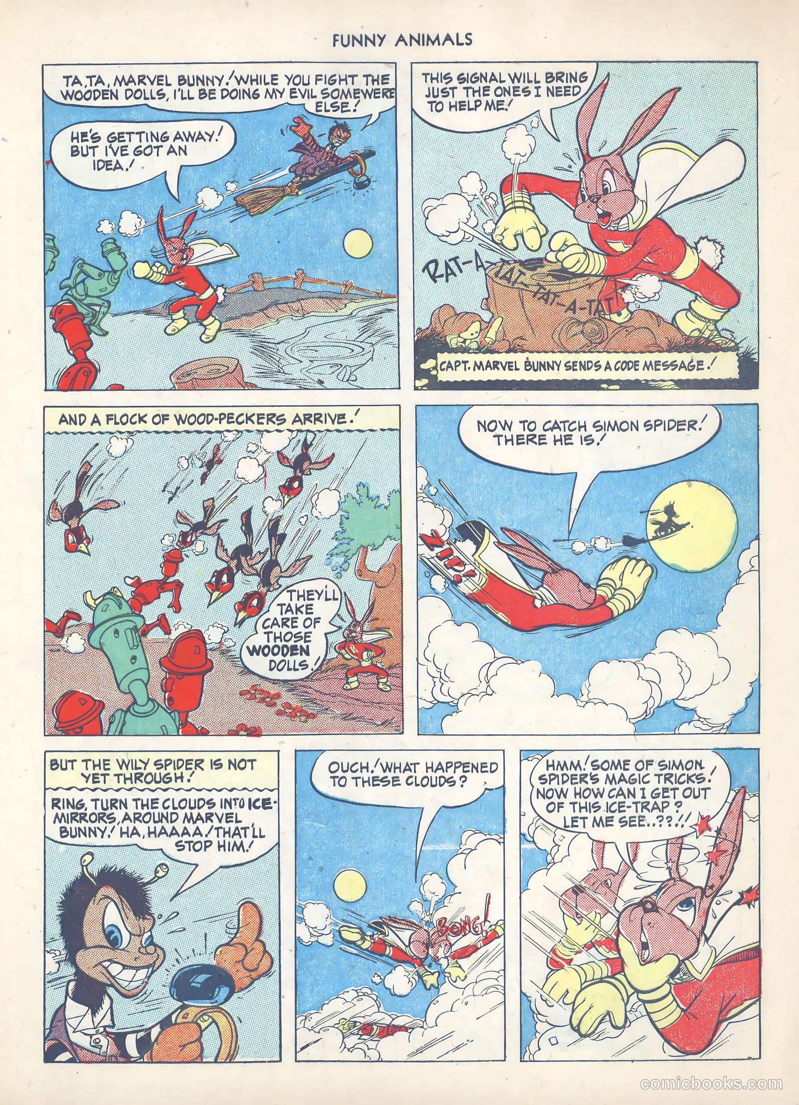 Fawcett's Funny Animals #20 (1944) — page 7 of 44