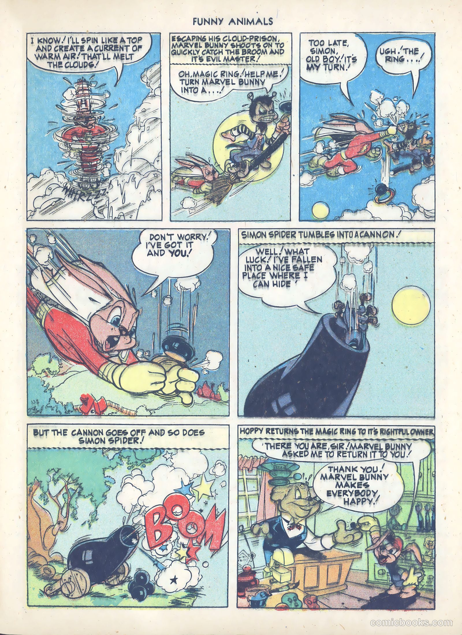 Fawcett's Funny Animals #20 (1944) — page 8 of 44