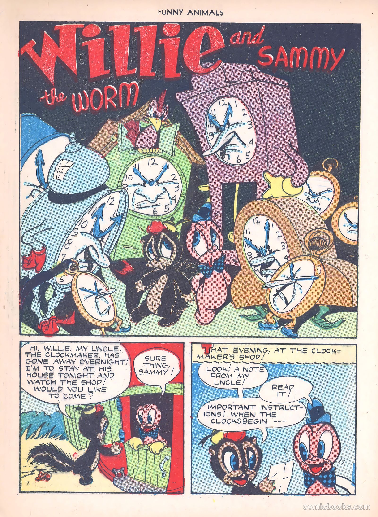 Fawcett's Funny Animals #20 (1944) — page 16 of 44