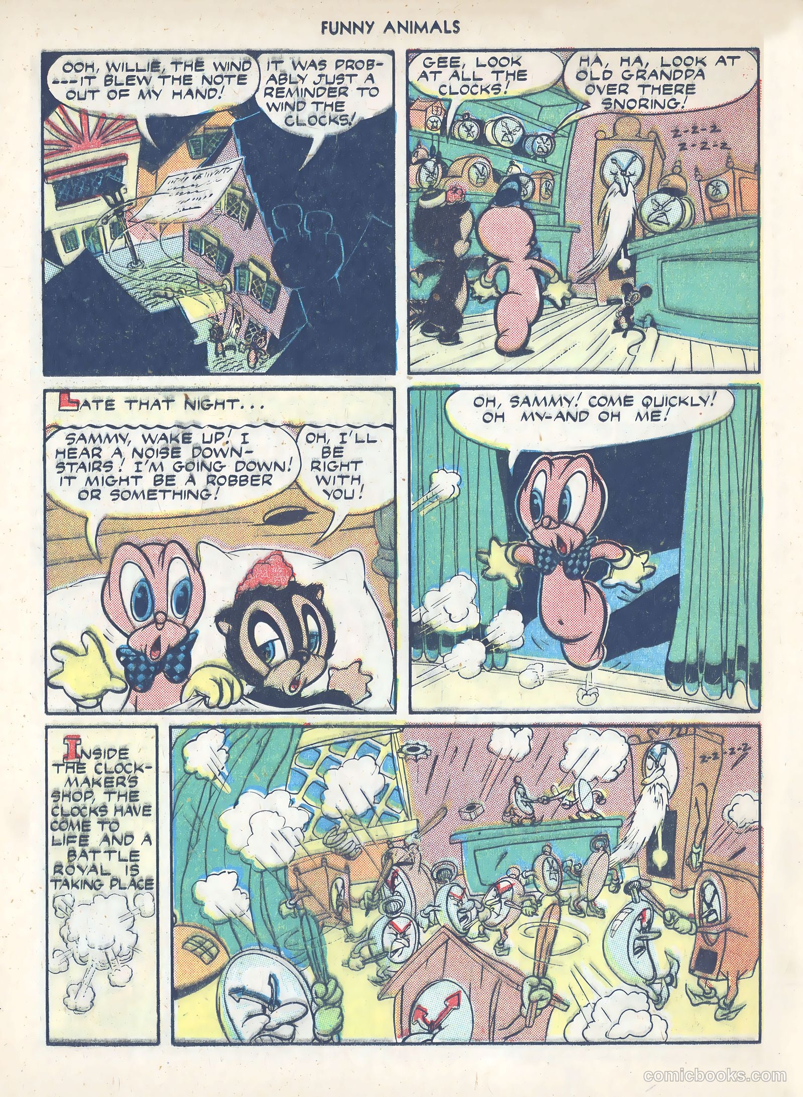 Fawcett's Funny Animals #20 (1944) — page 17 of 44