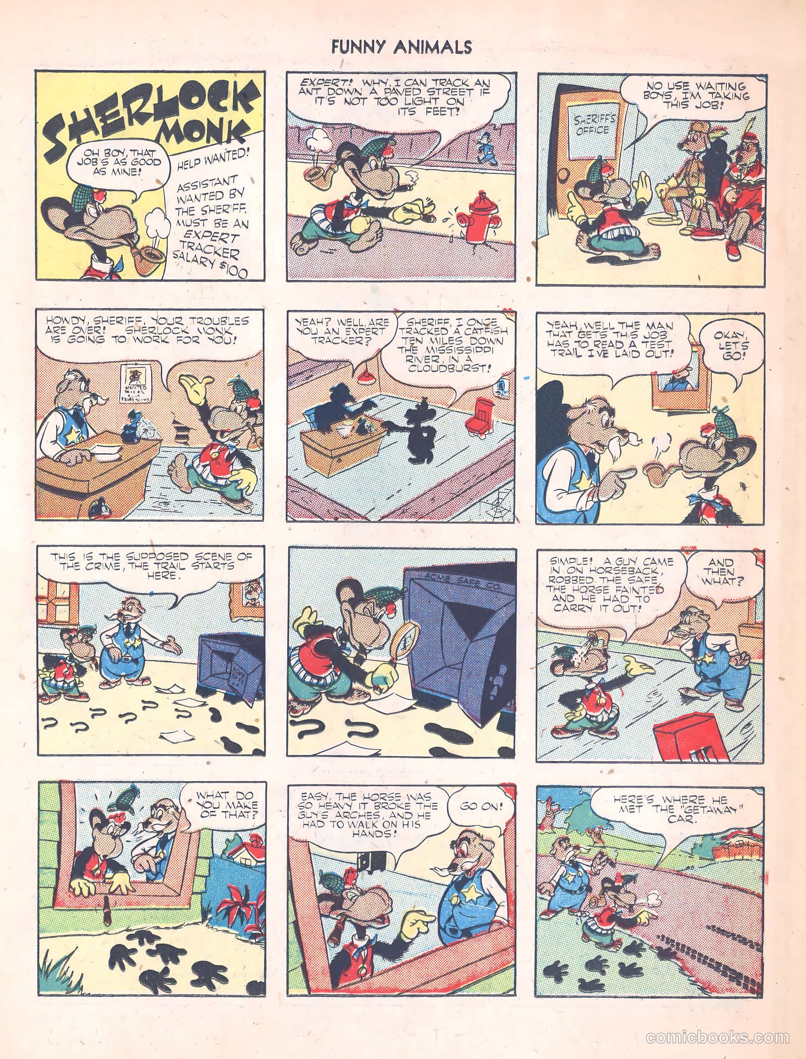 Fawcett's Funny Animals #20 (1944) — page 21 of 44