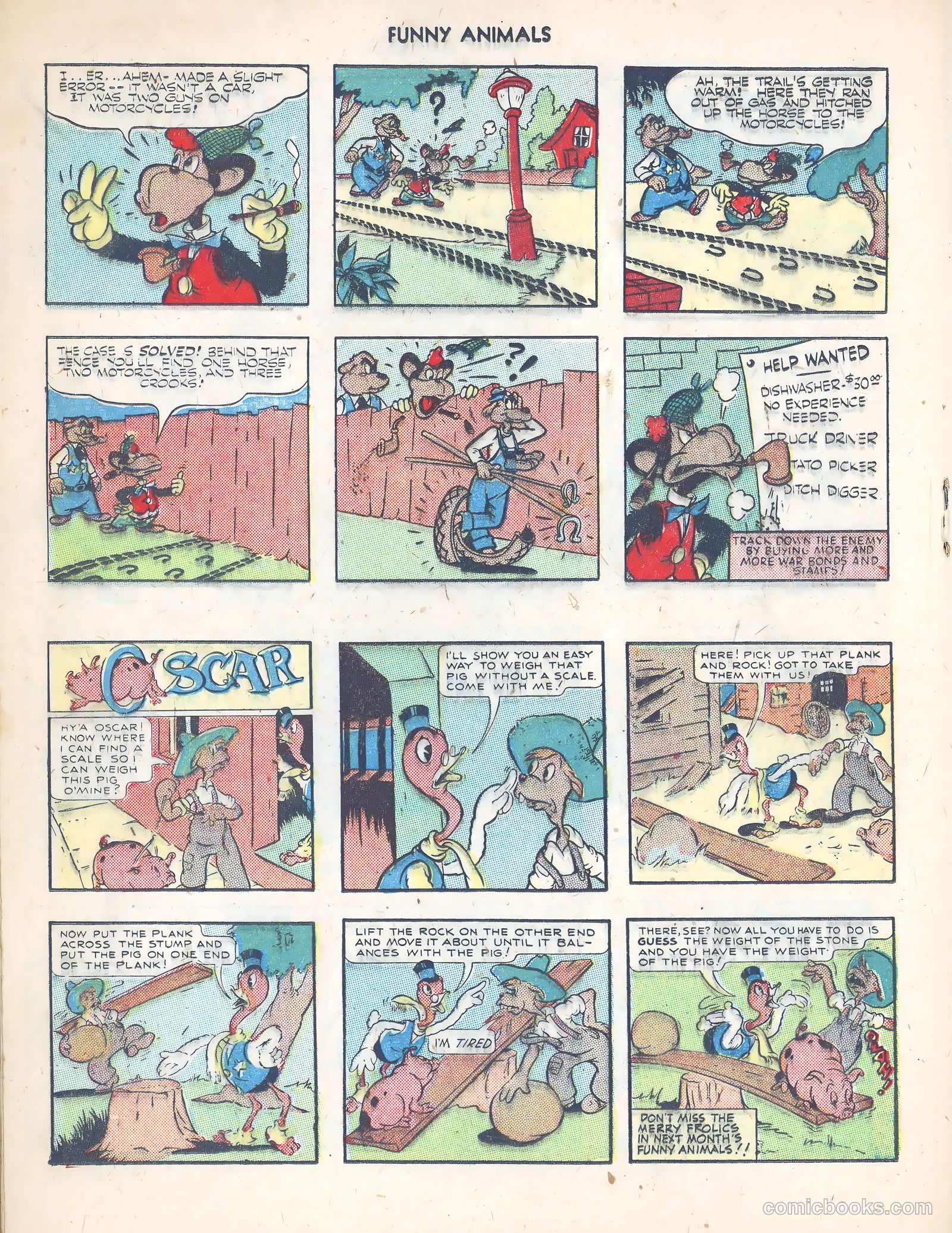 Fawcett's Funny Animals #20 (1944) — page 22 of 44